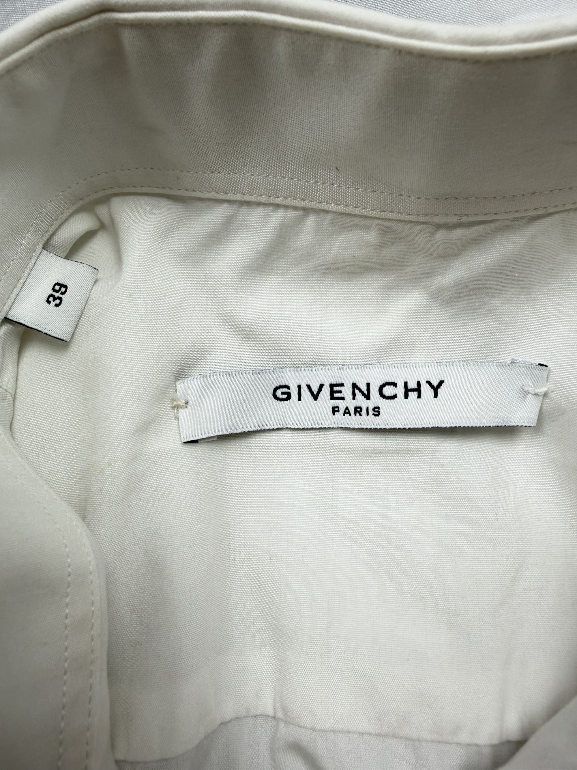 Givenchy Embroidered Star Collar Shirt - White Givenchy
