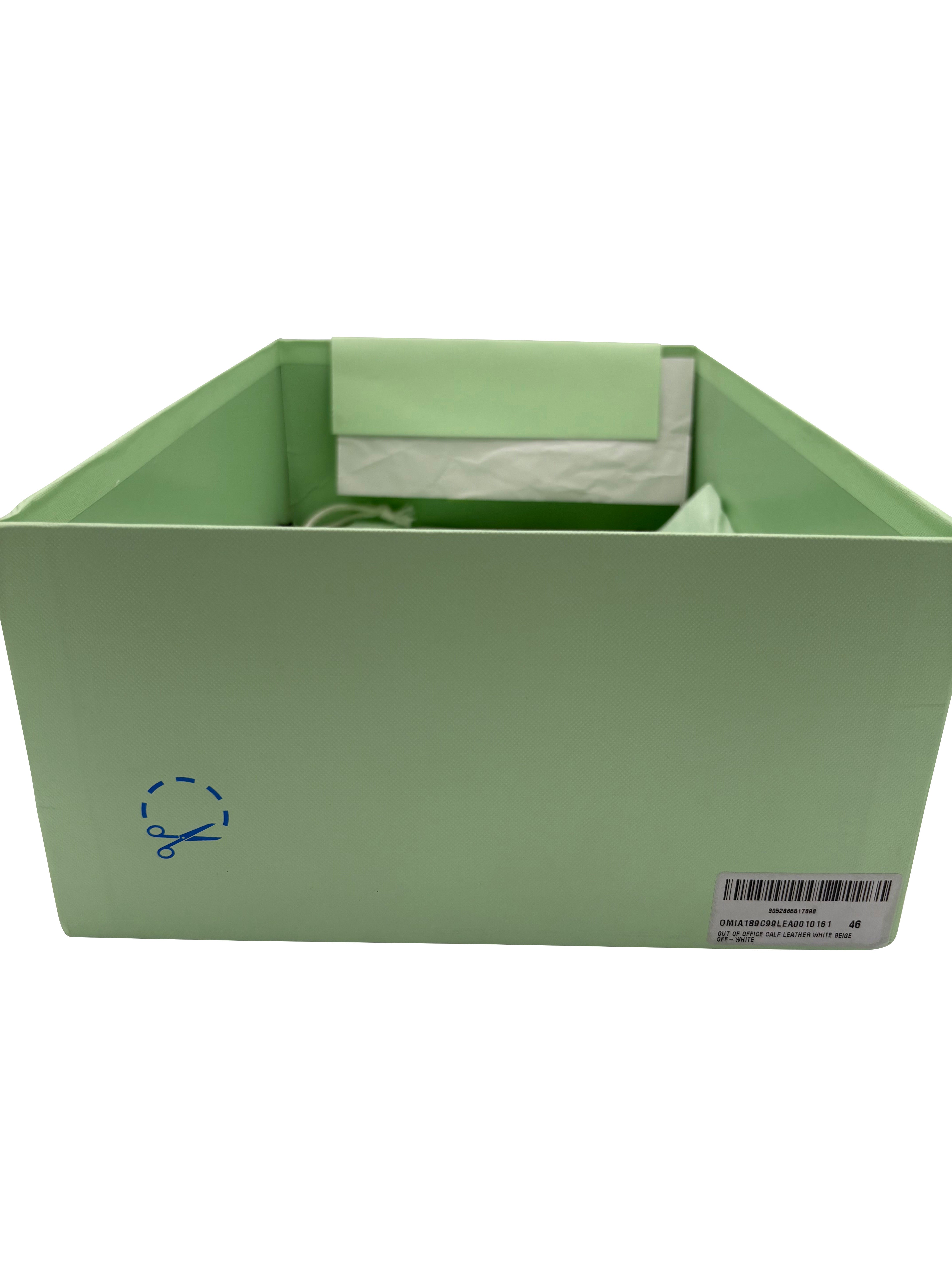 Off-White Out Of Office Trainer - White/Beige (unused) Off-White