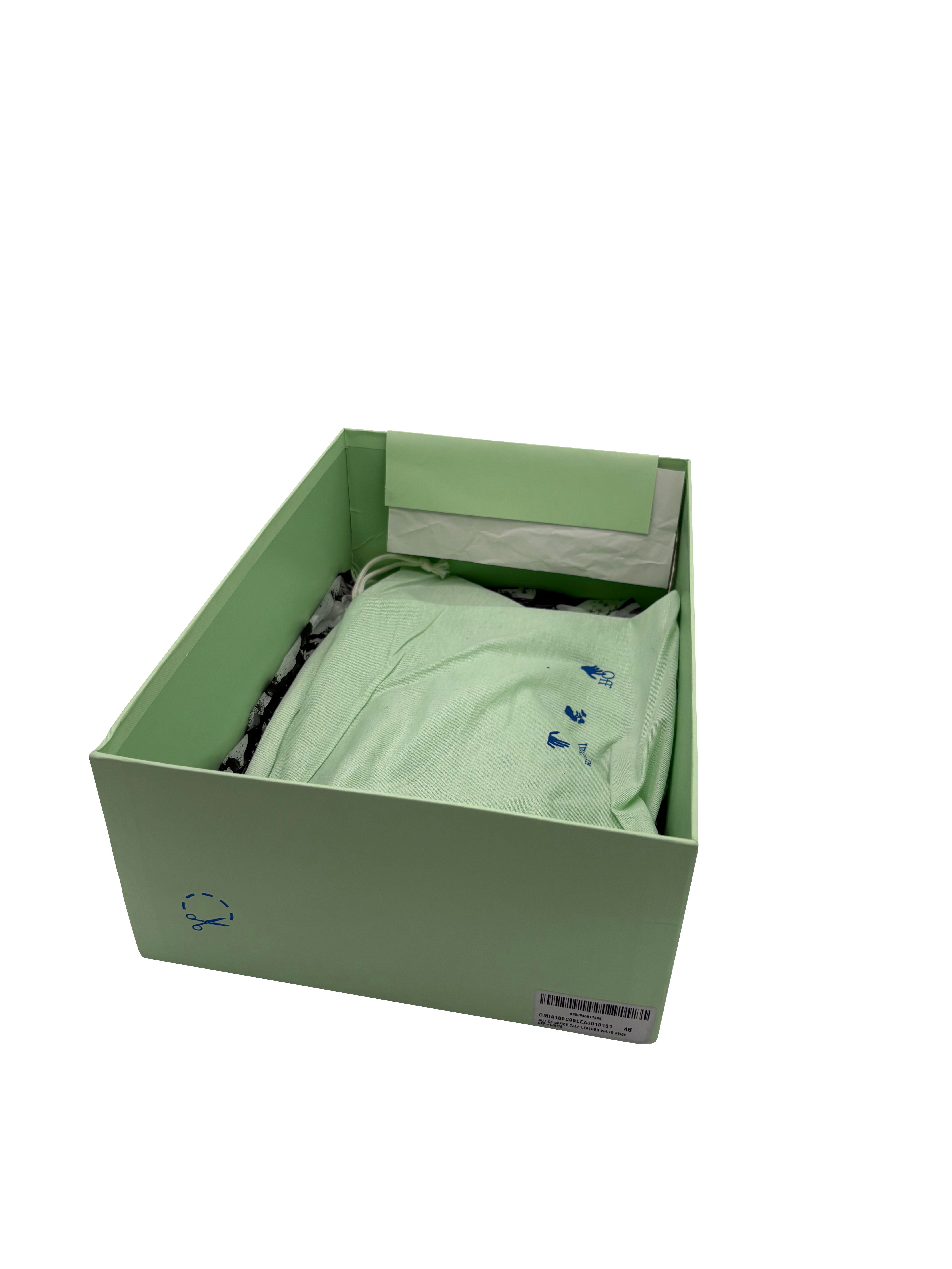 Off-White Out Of Office Trainer - White/Beige (unused)