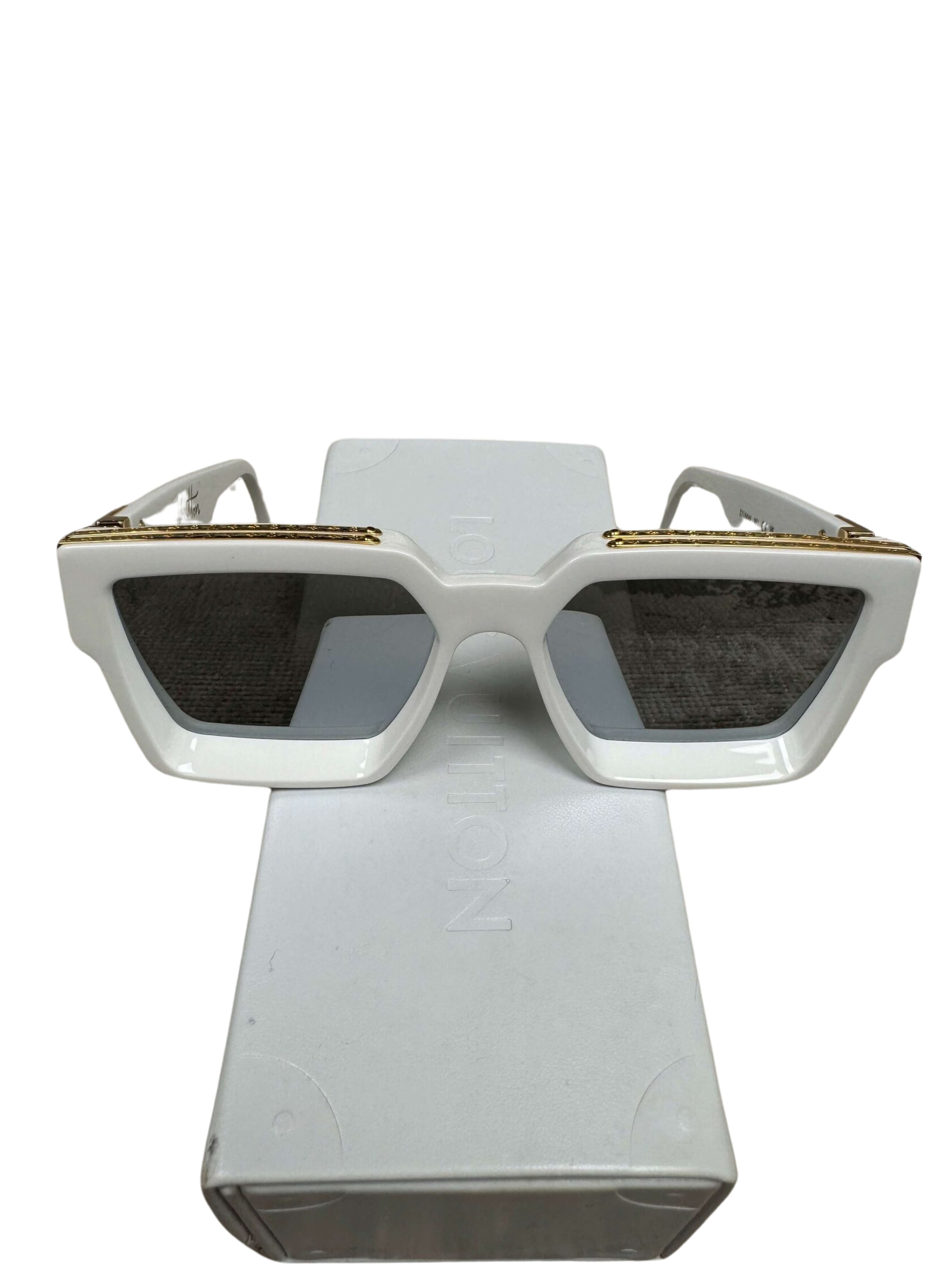 Louis Vuitton 1.1 Millionaires Sunglasses - White (Unused) Louis Vuitton