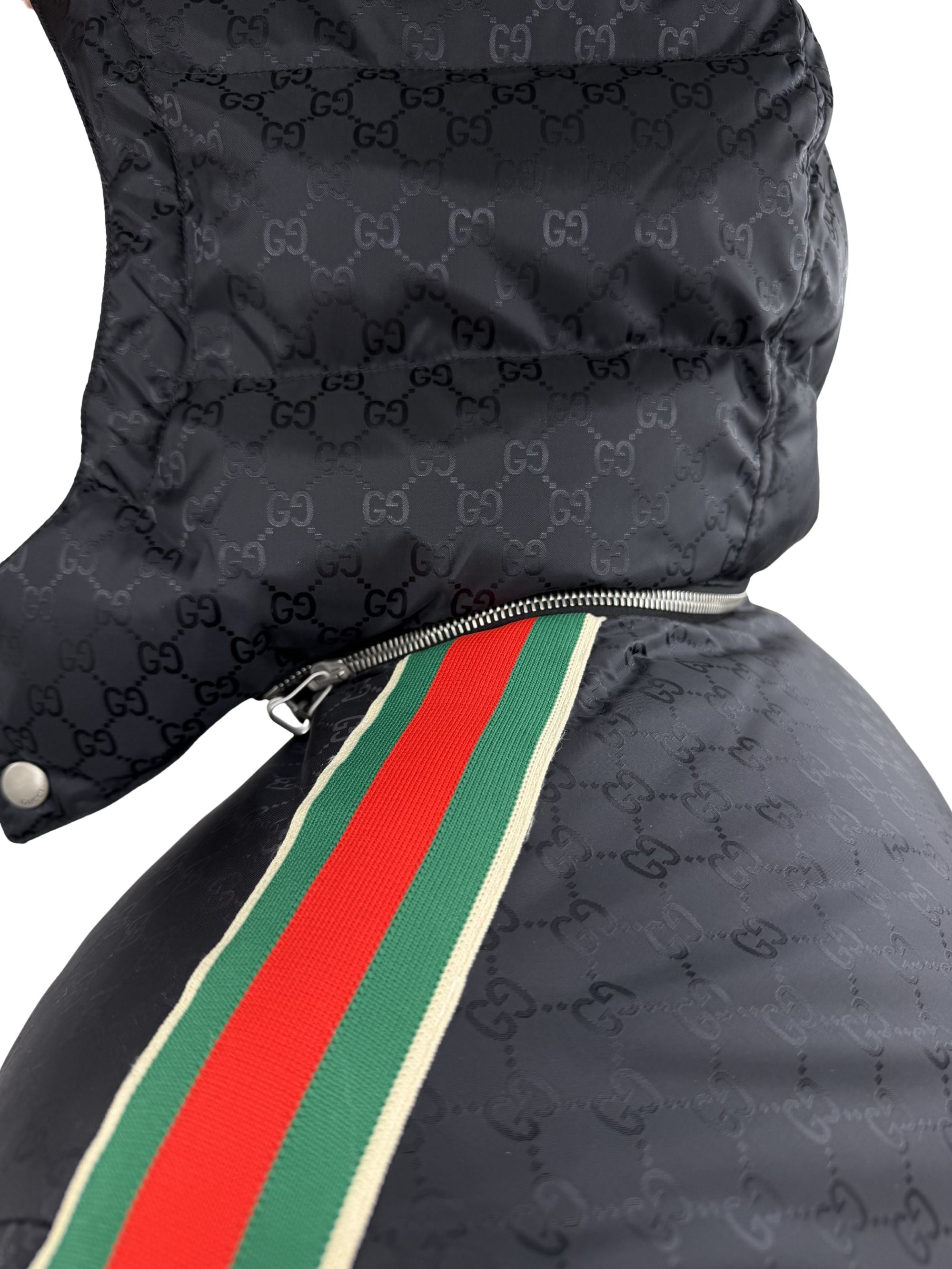 Gucci GG Monogram Down Jacket - Black (Unused) Gucci