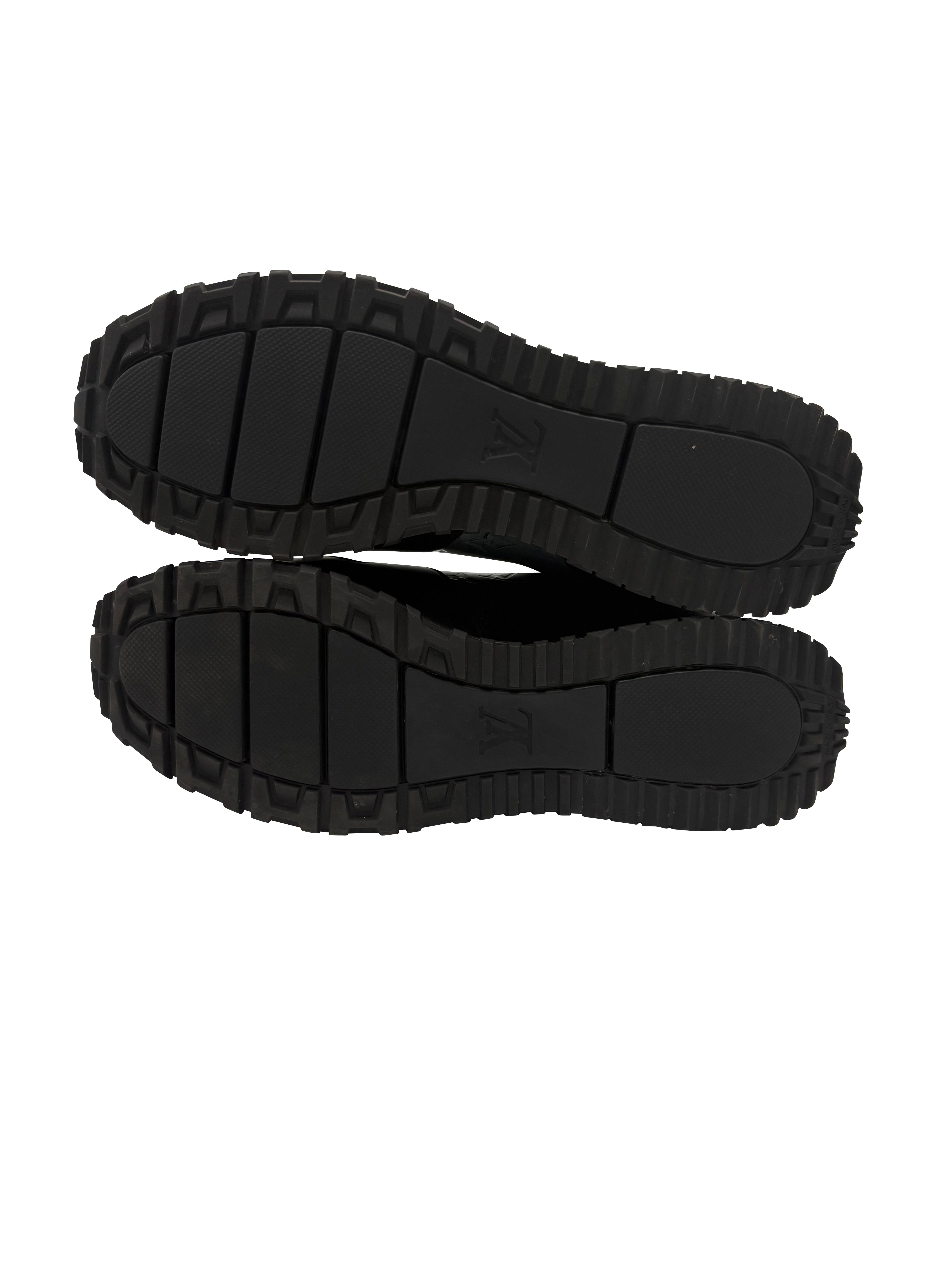 Louis Vuitton Run Away Iridescent Trainers - Black Louis Vuitton