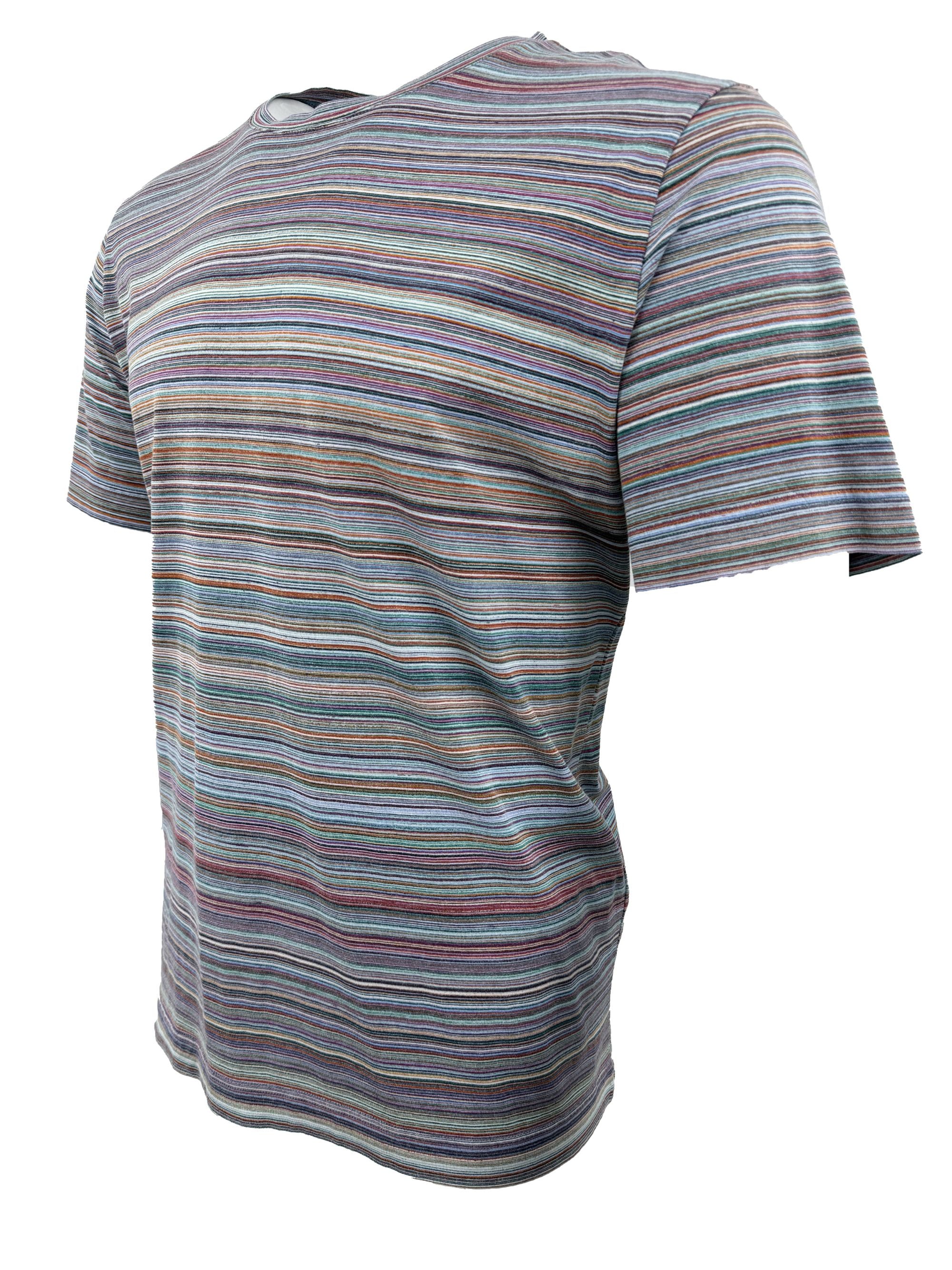 Missoni Stripe T-Shirt - Purple Missoni