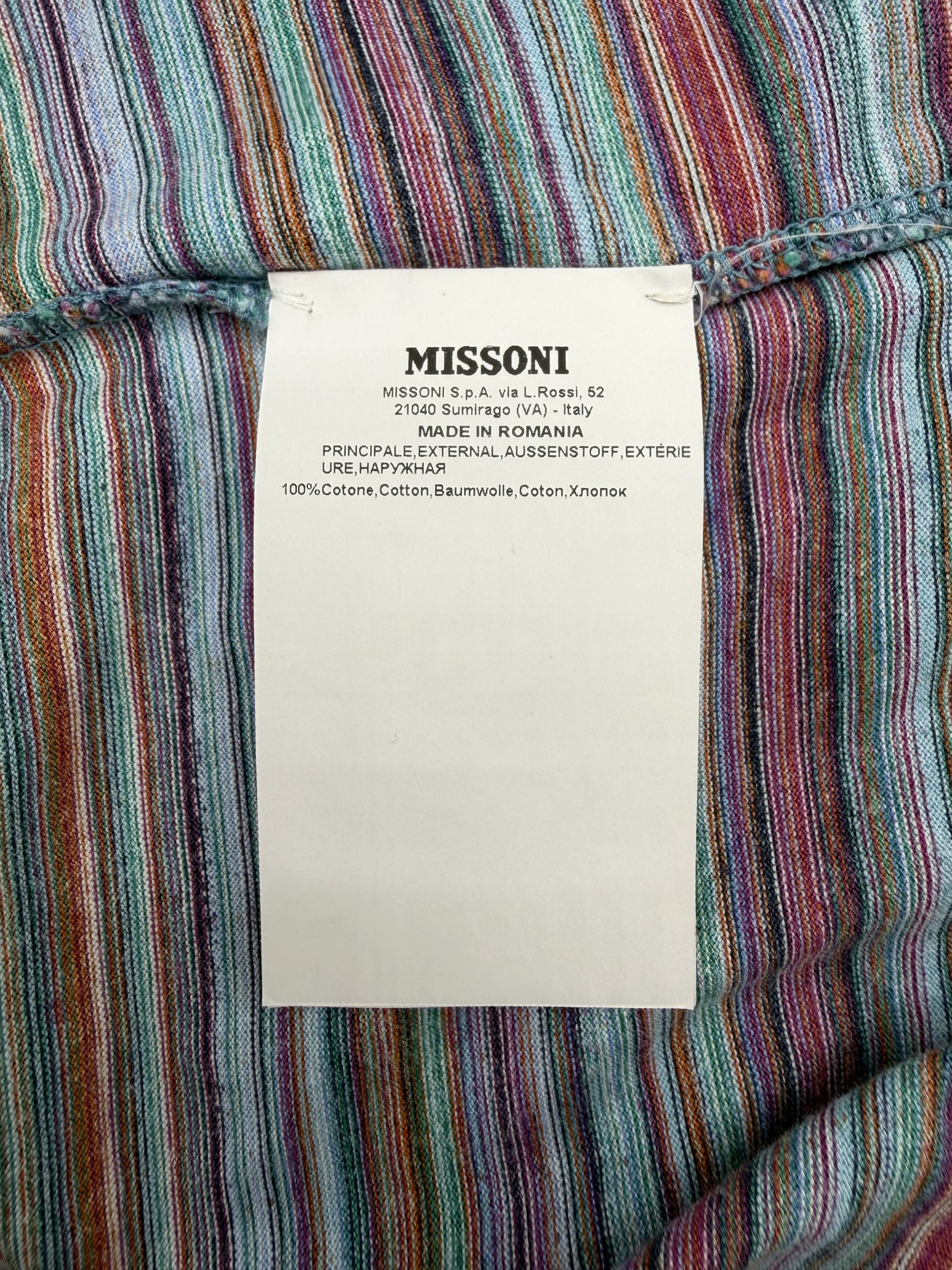 Missoni Stripe T-Shirt - Purple Missoni