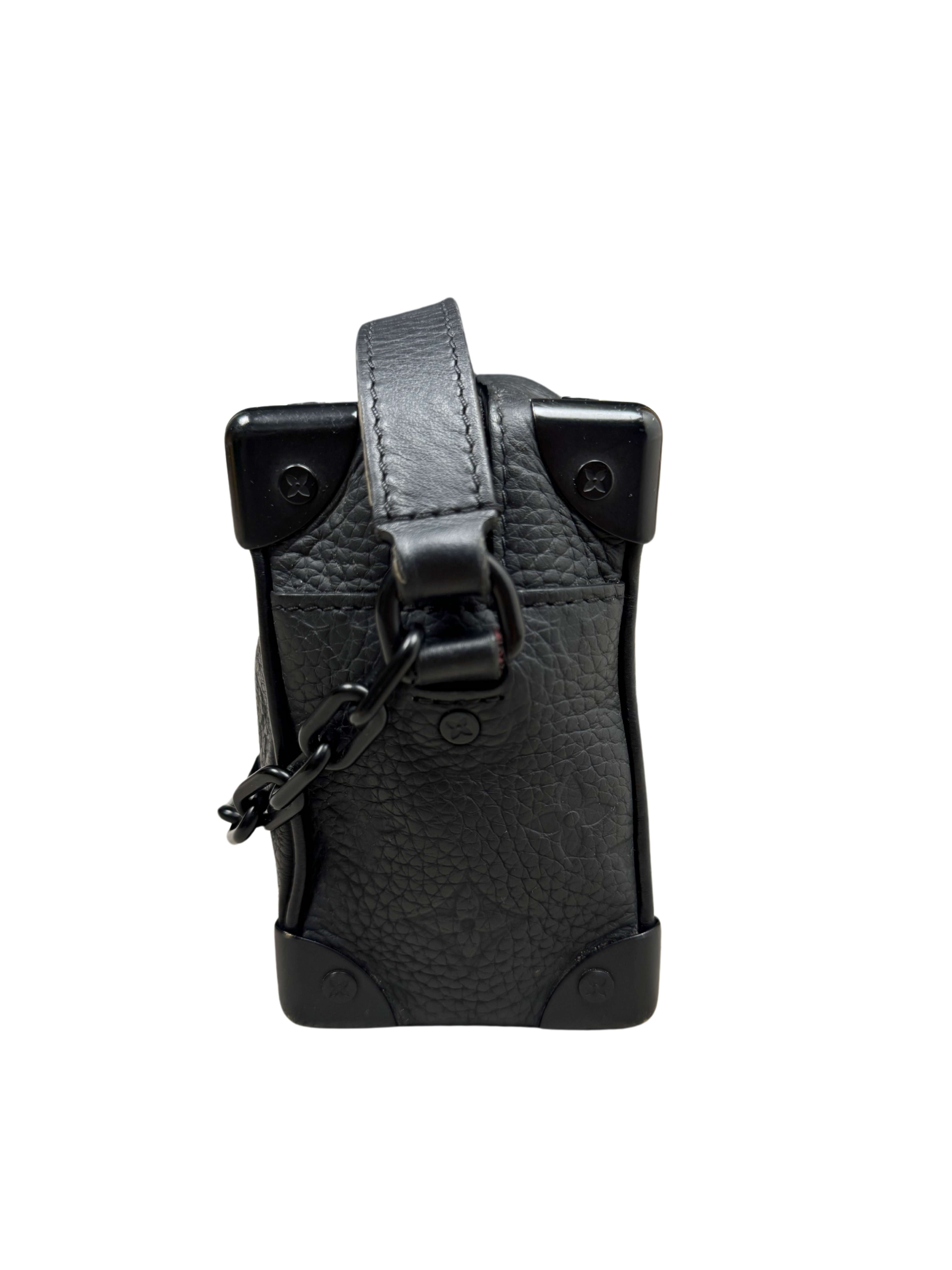 Louis Vuitton Mini Taurllion Monogram Soft Trunk - Black