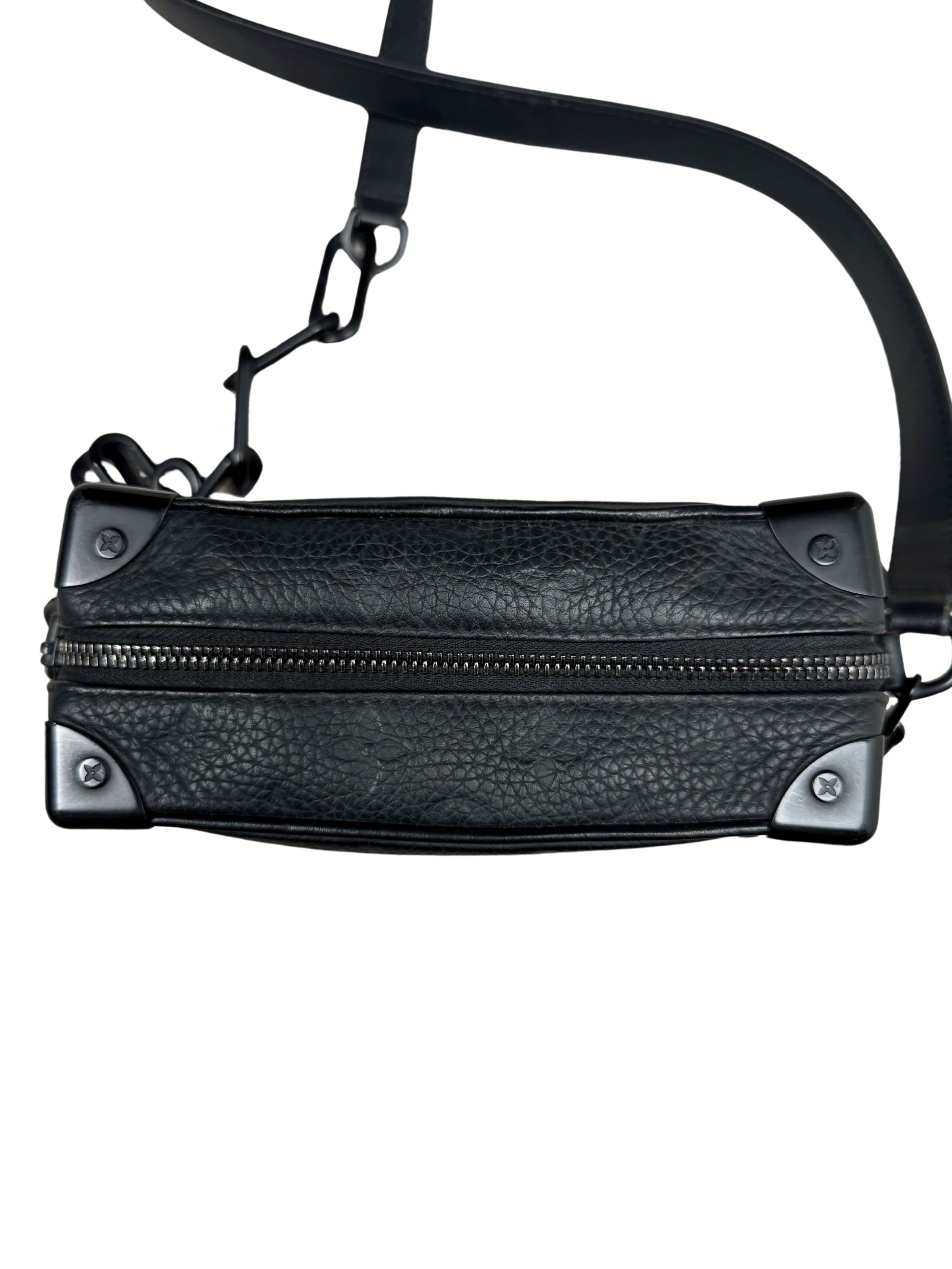 Louis Vuitton Mini Taurllion Monogram Soft Trunk - Black