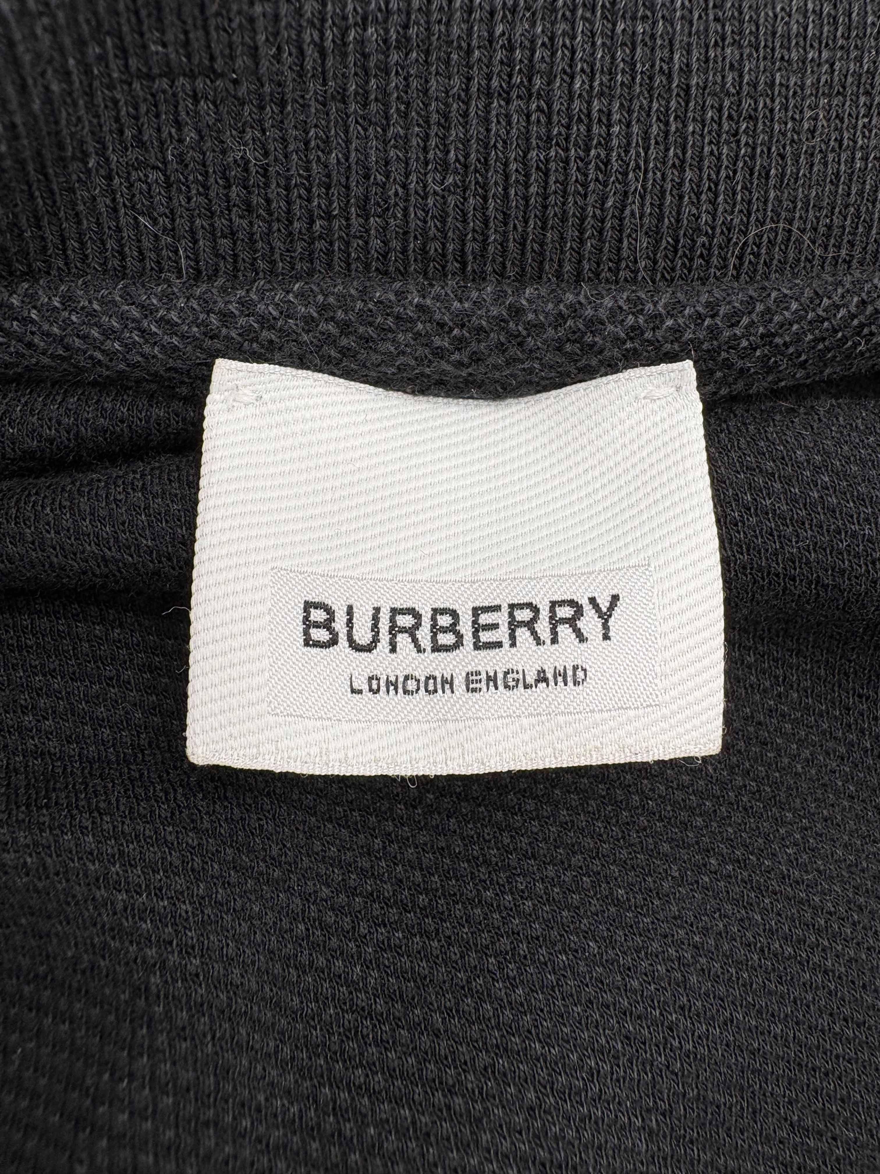 Burberry Hertford Check Polo - Black Burberry
