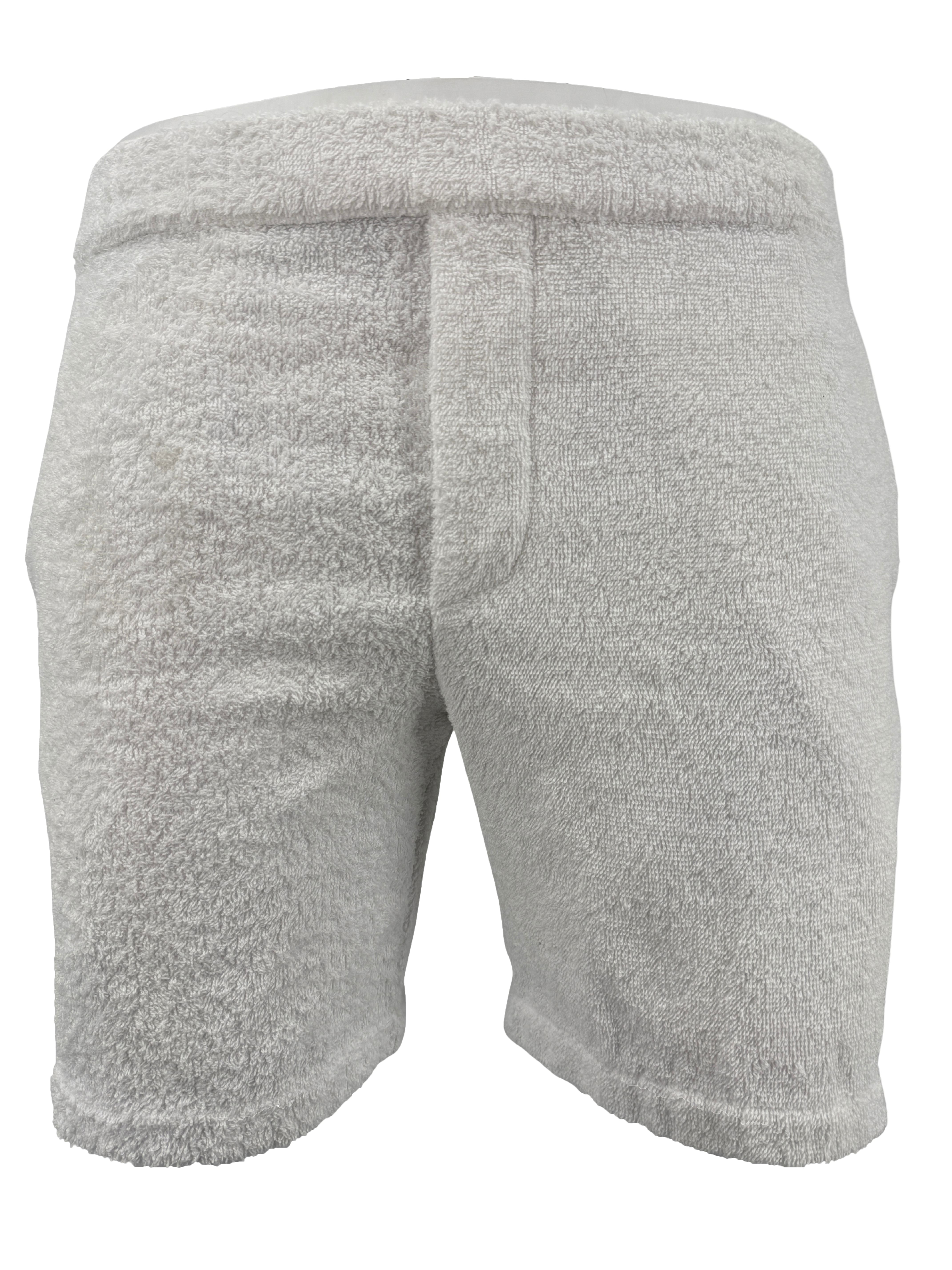 Prada Towel Plaque Shorts - White Prada