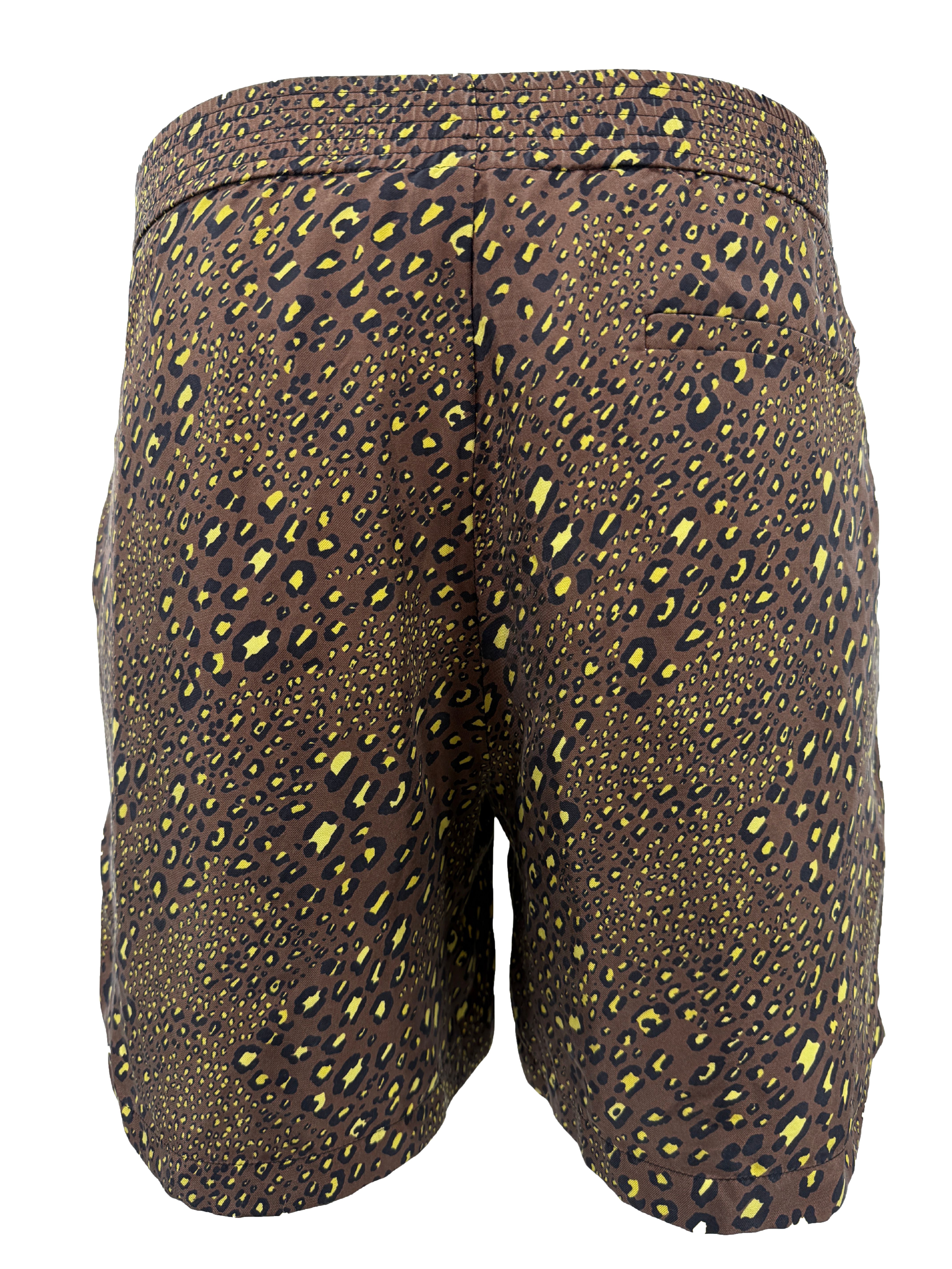 Versace Barocco Silk Shorts Versace