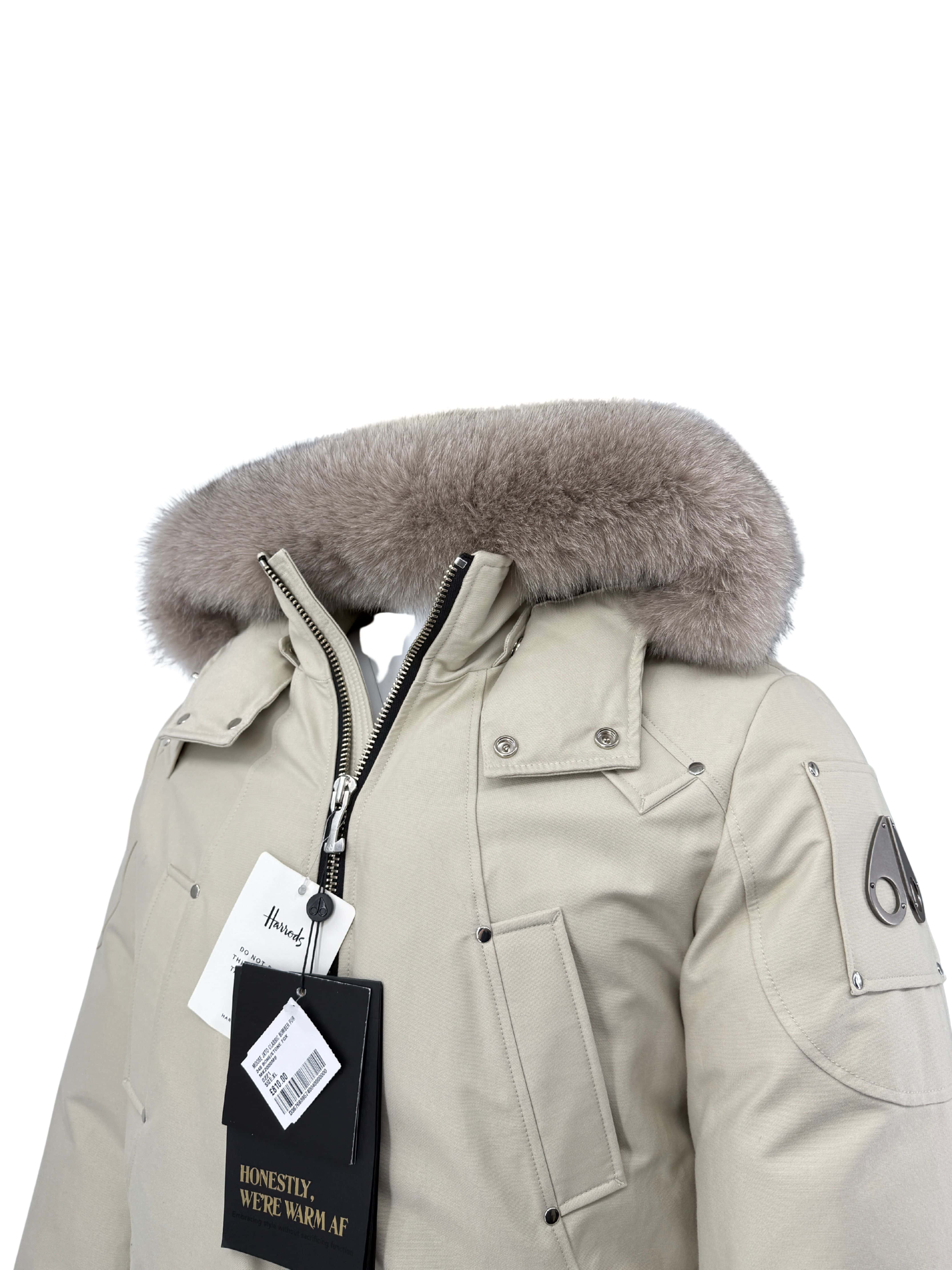 Moose Knuckles Ballistic Bomber - Beige (Unused)