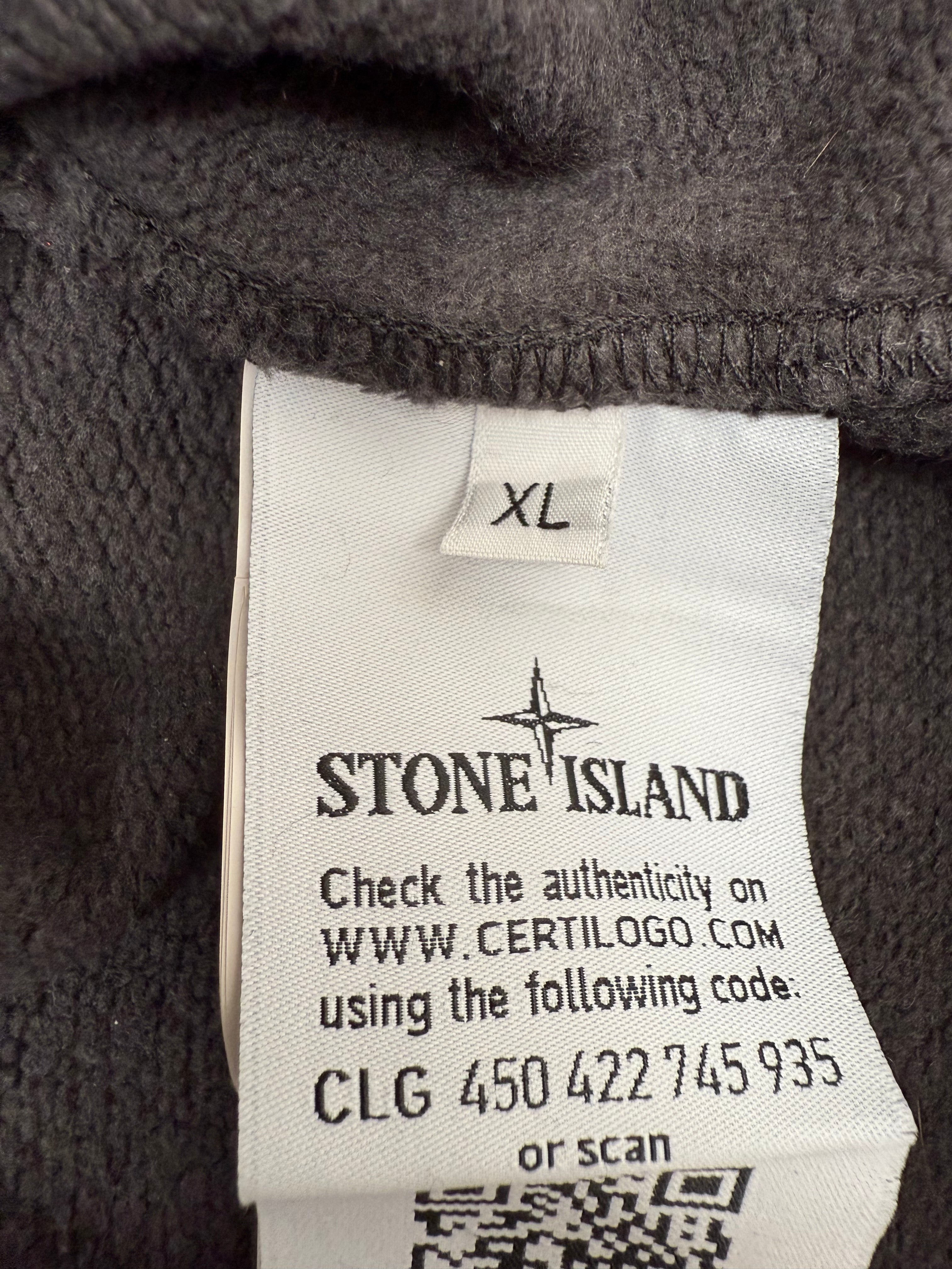 Stone Island Badge Sweatshirt - Grey Stone Island