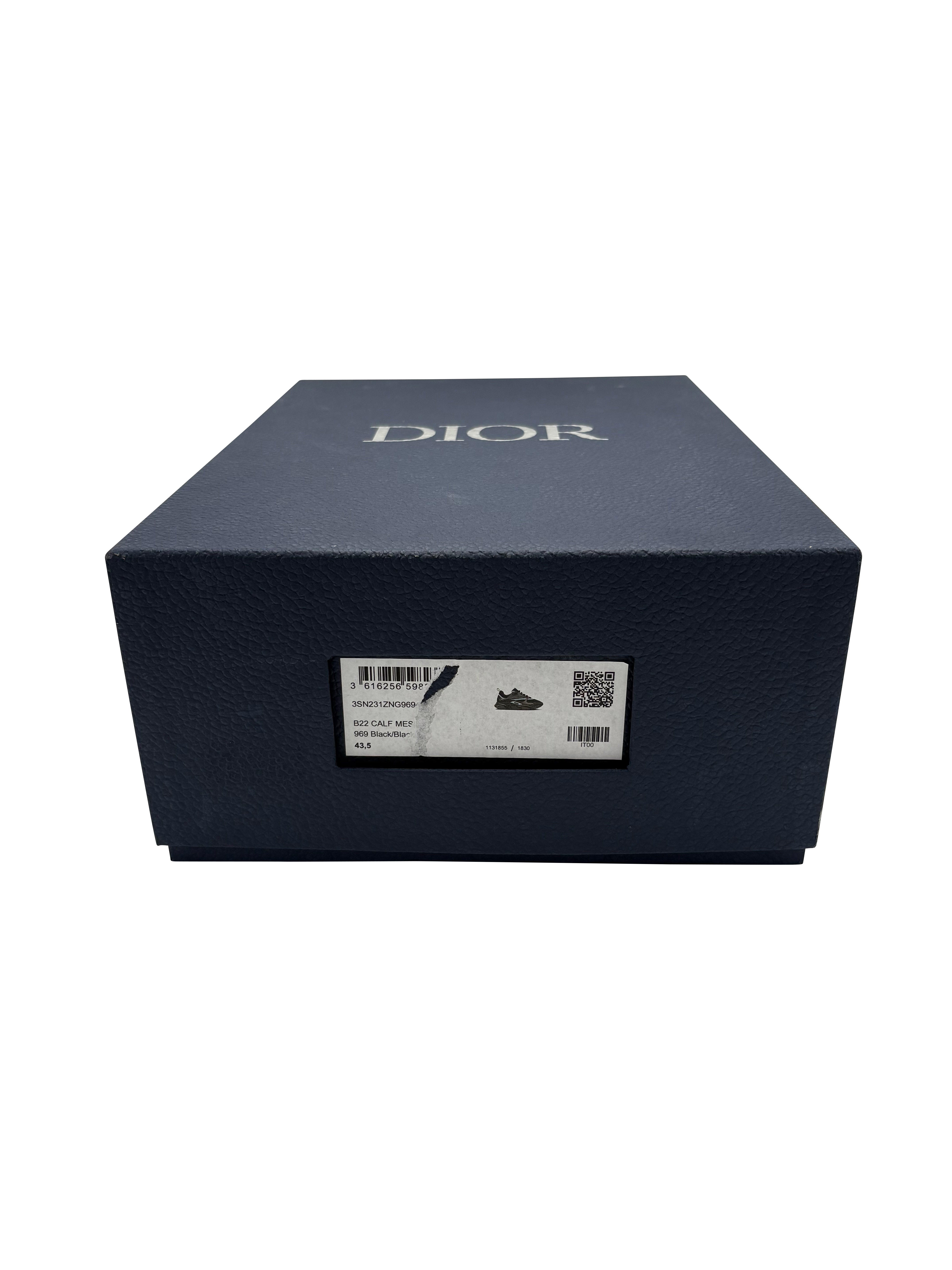 Dior B22 Trainer - Black Dior