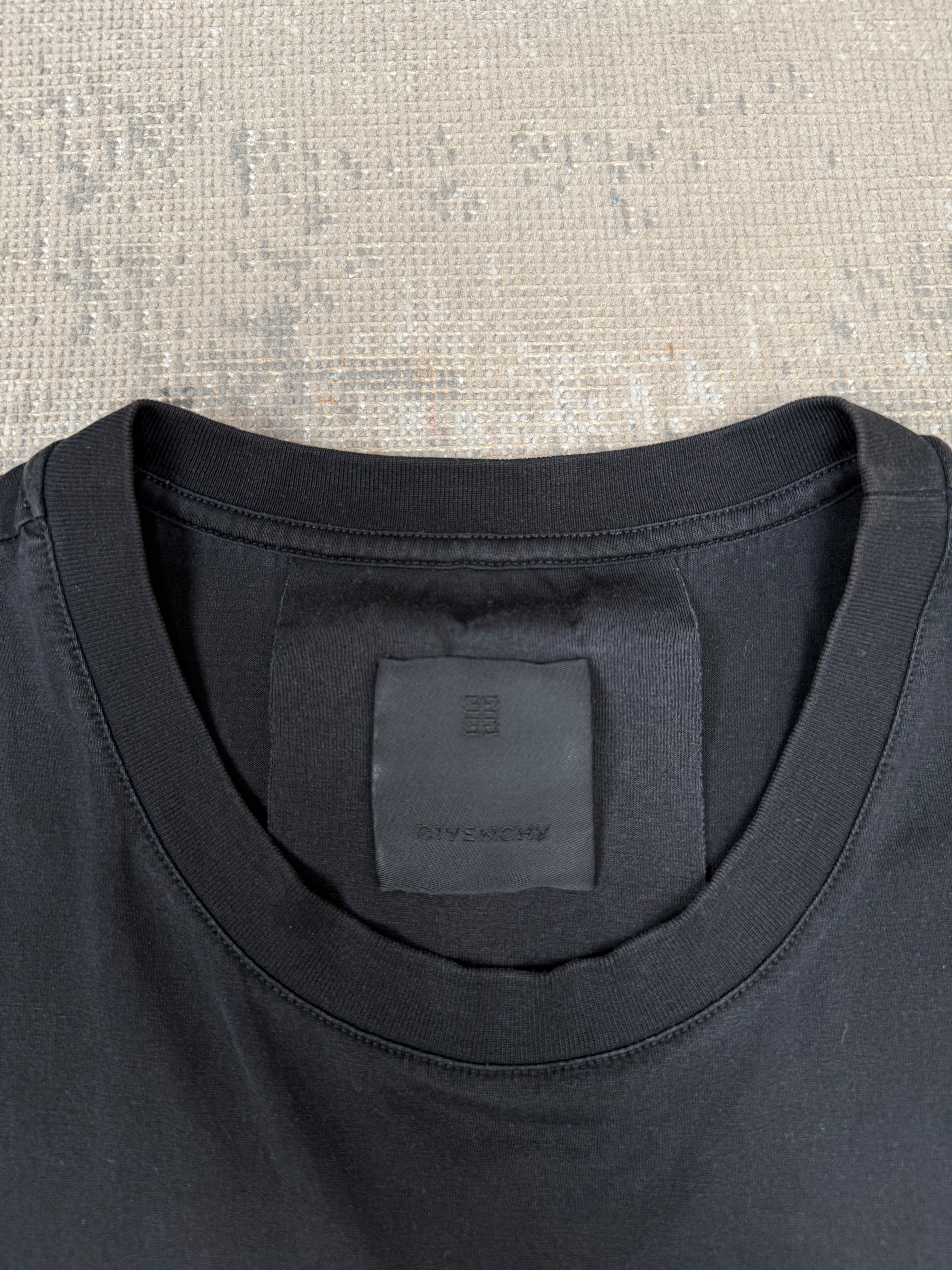 Givenchy Long Sleeve Web T-Shirt - Black Givenchy