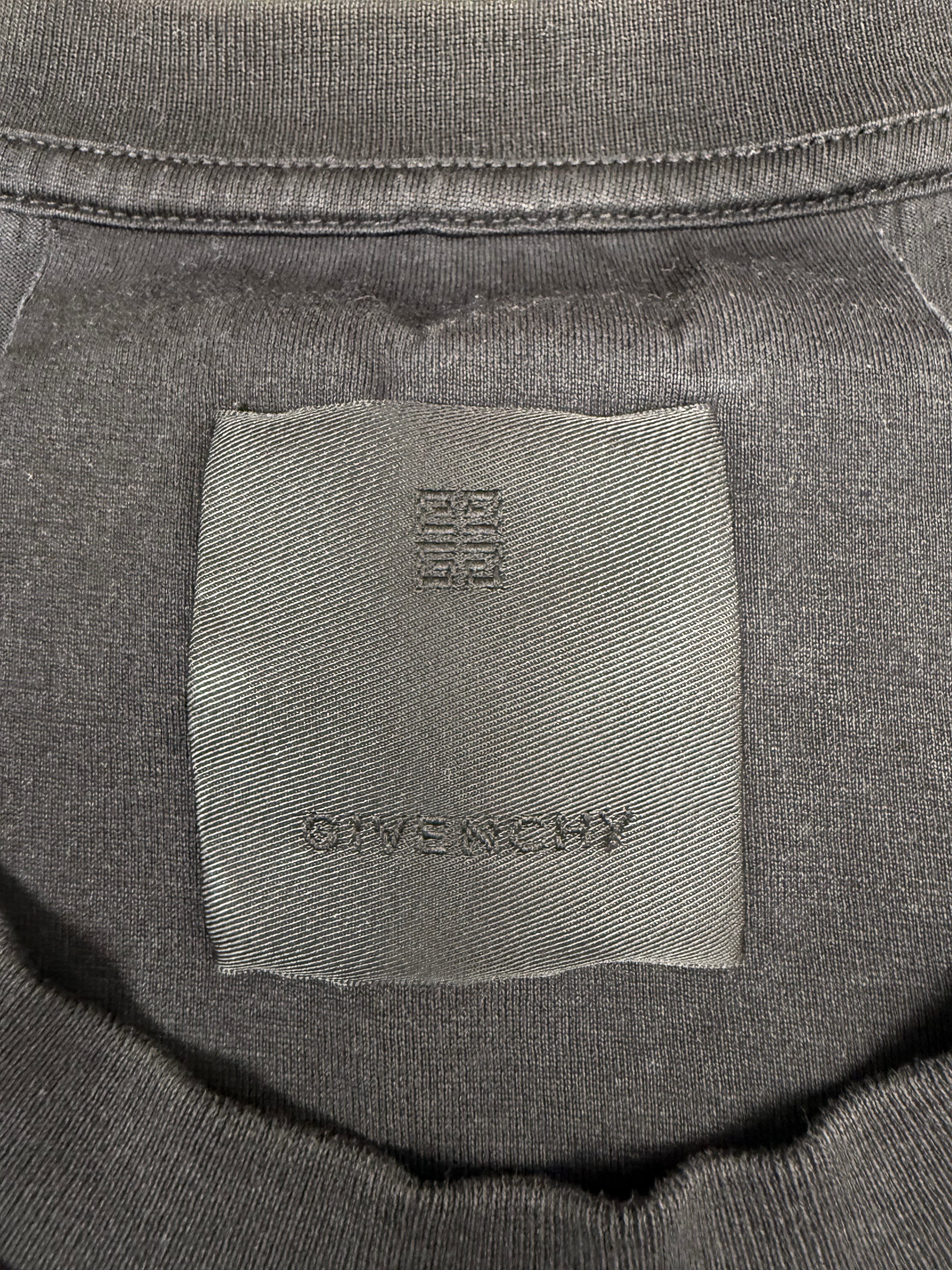 Givenchy Long Sleeve Web T-Shirt - Black Givenchy