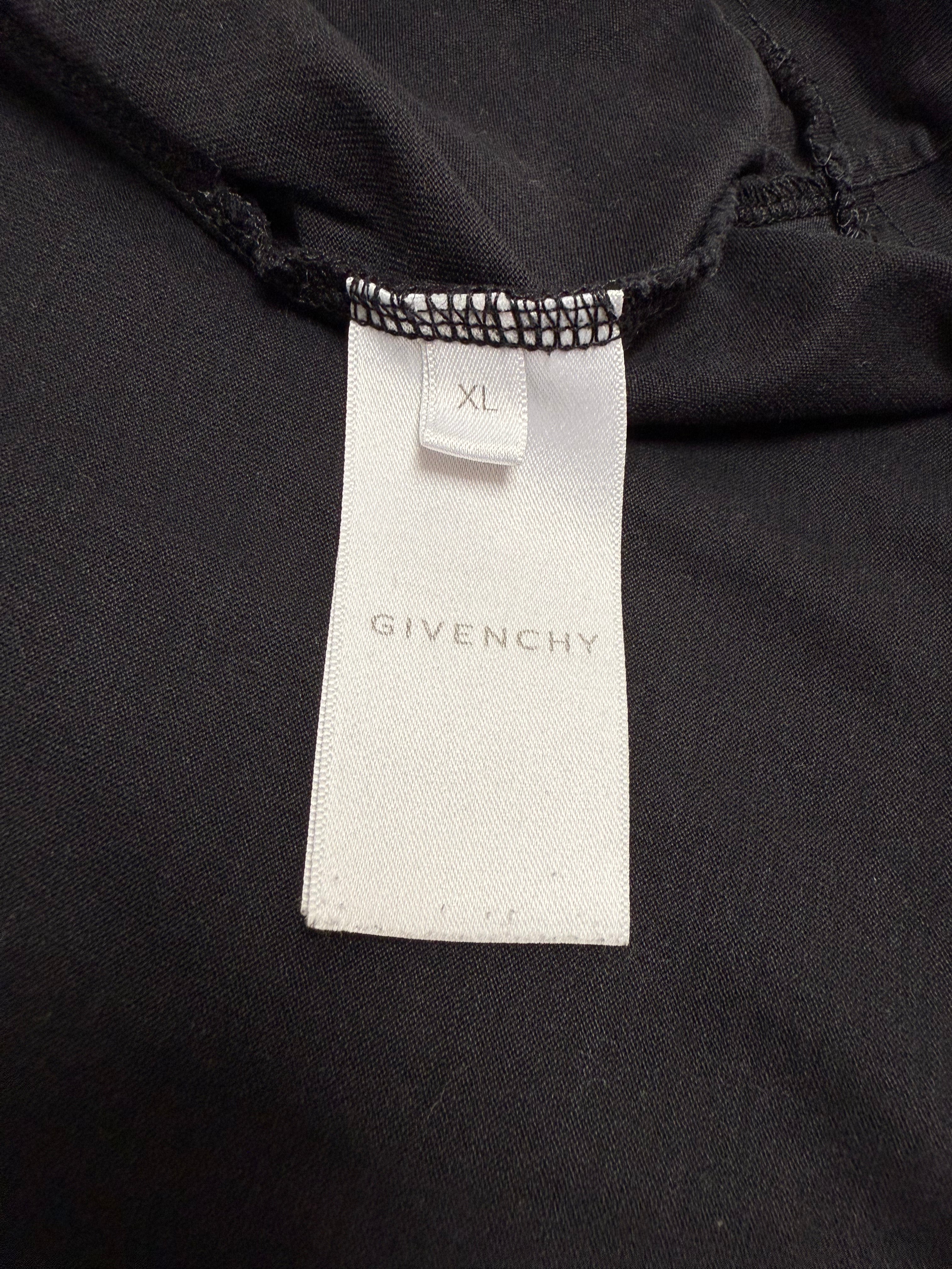 Givenchy Long Sleeve Web T-Shirt - Black Givenchy