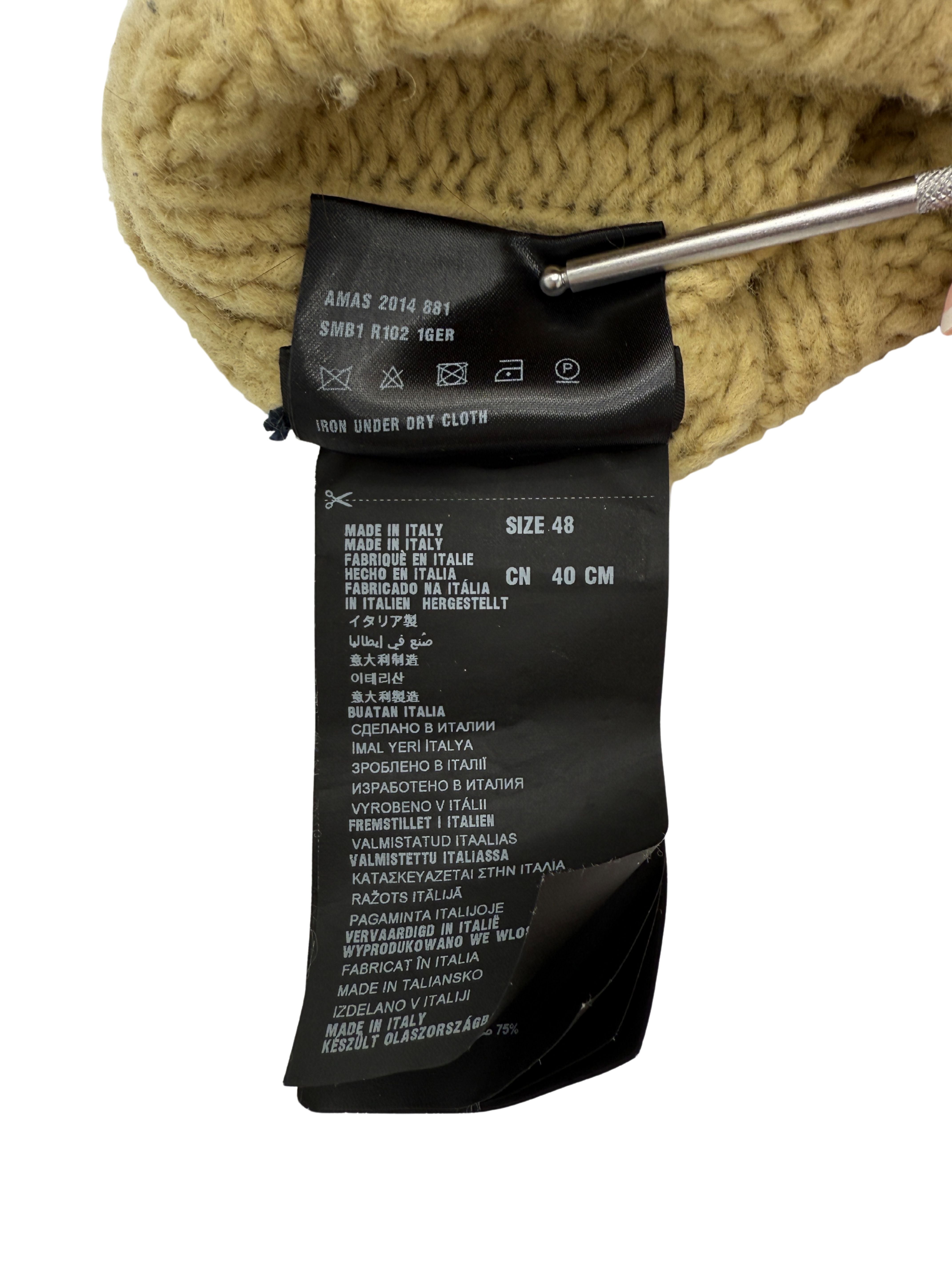 Prada Sport Badge Beanie - Beige Prada