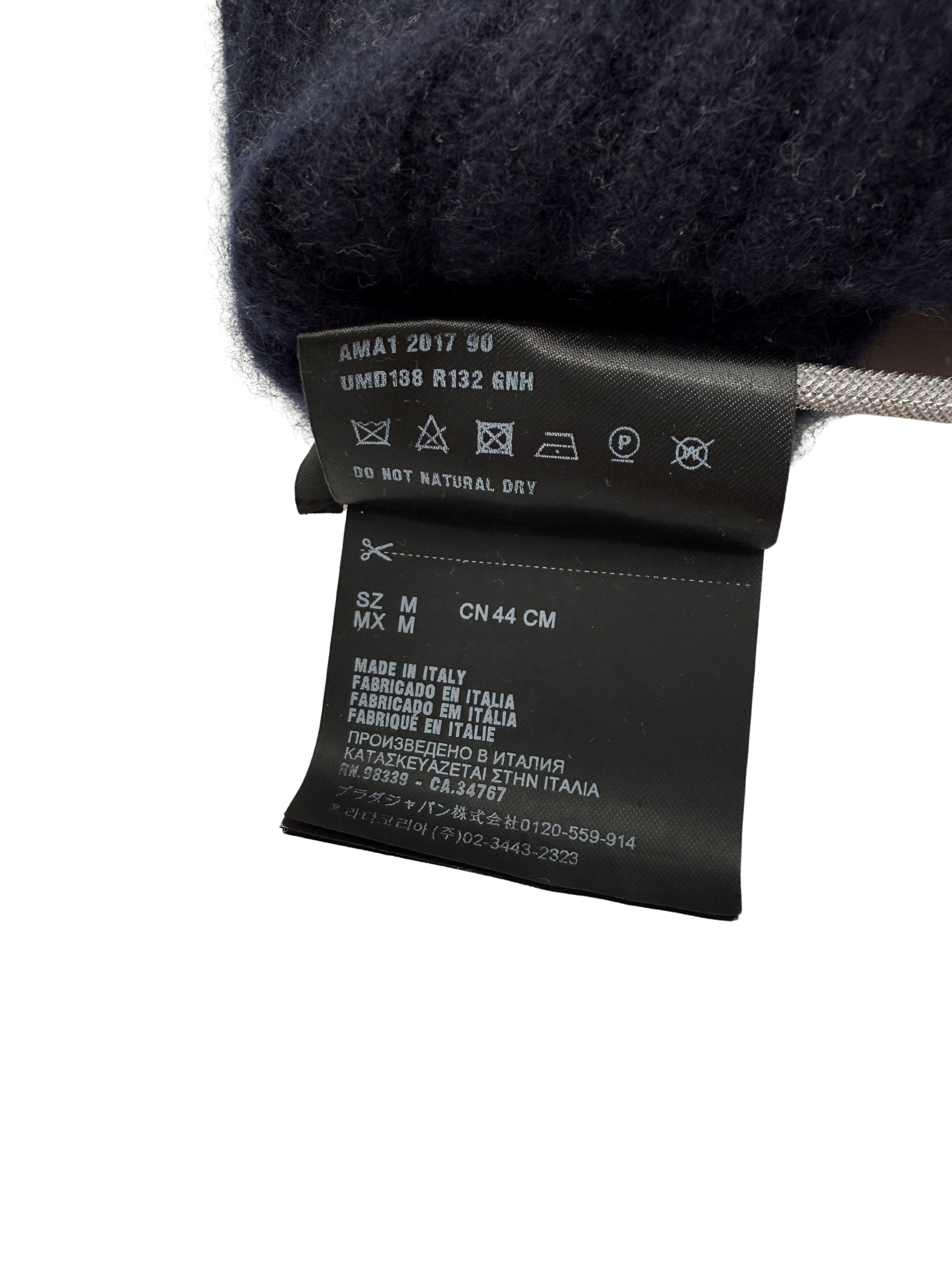 Prada Cashmere Beanie - Navy Prada