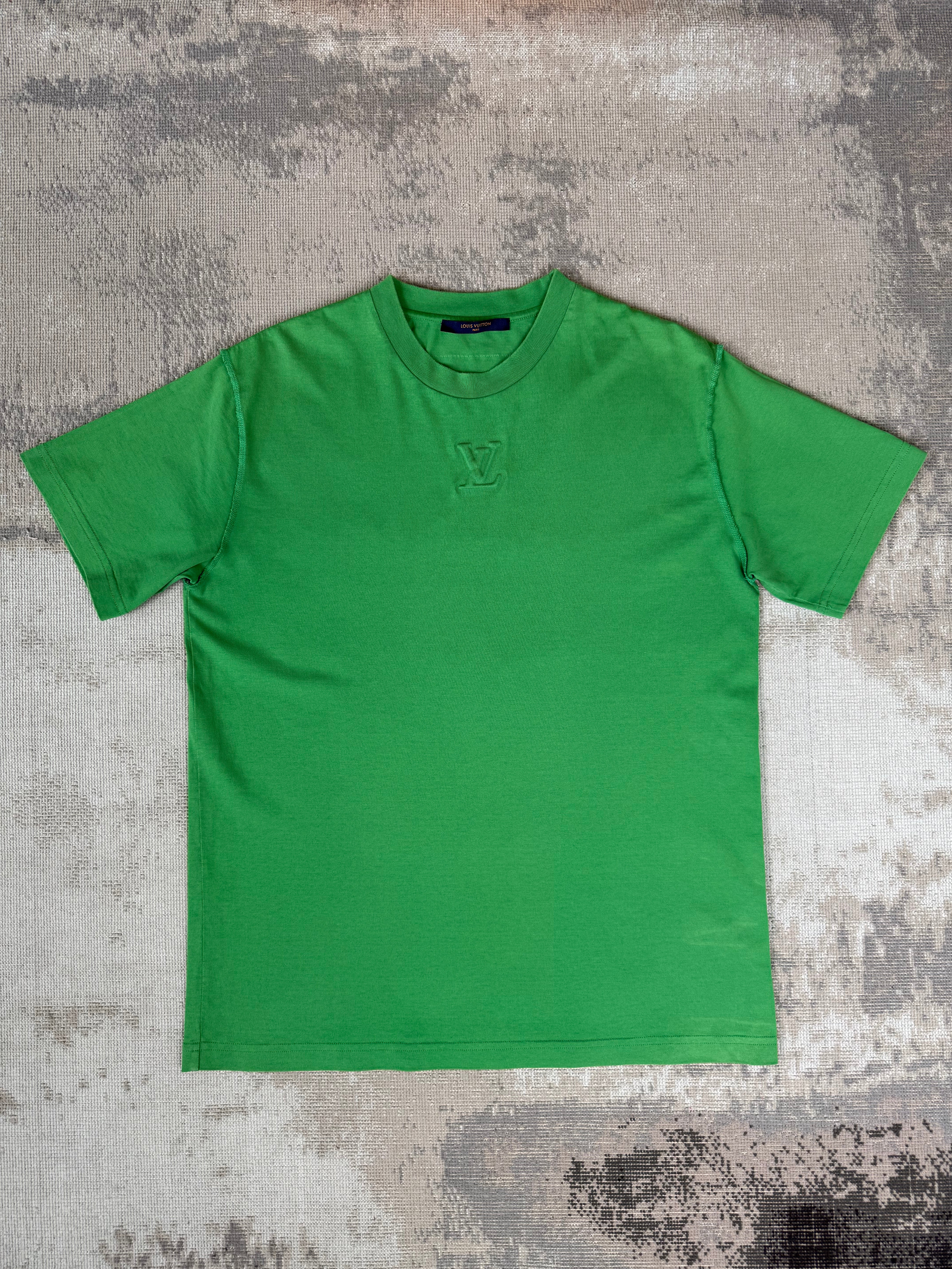 Louis Vuitton Embossed T-Shirt - Green Louis Vuitton