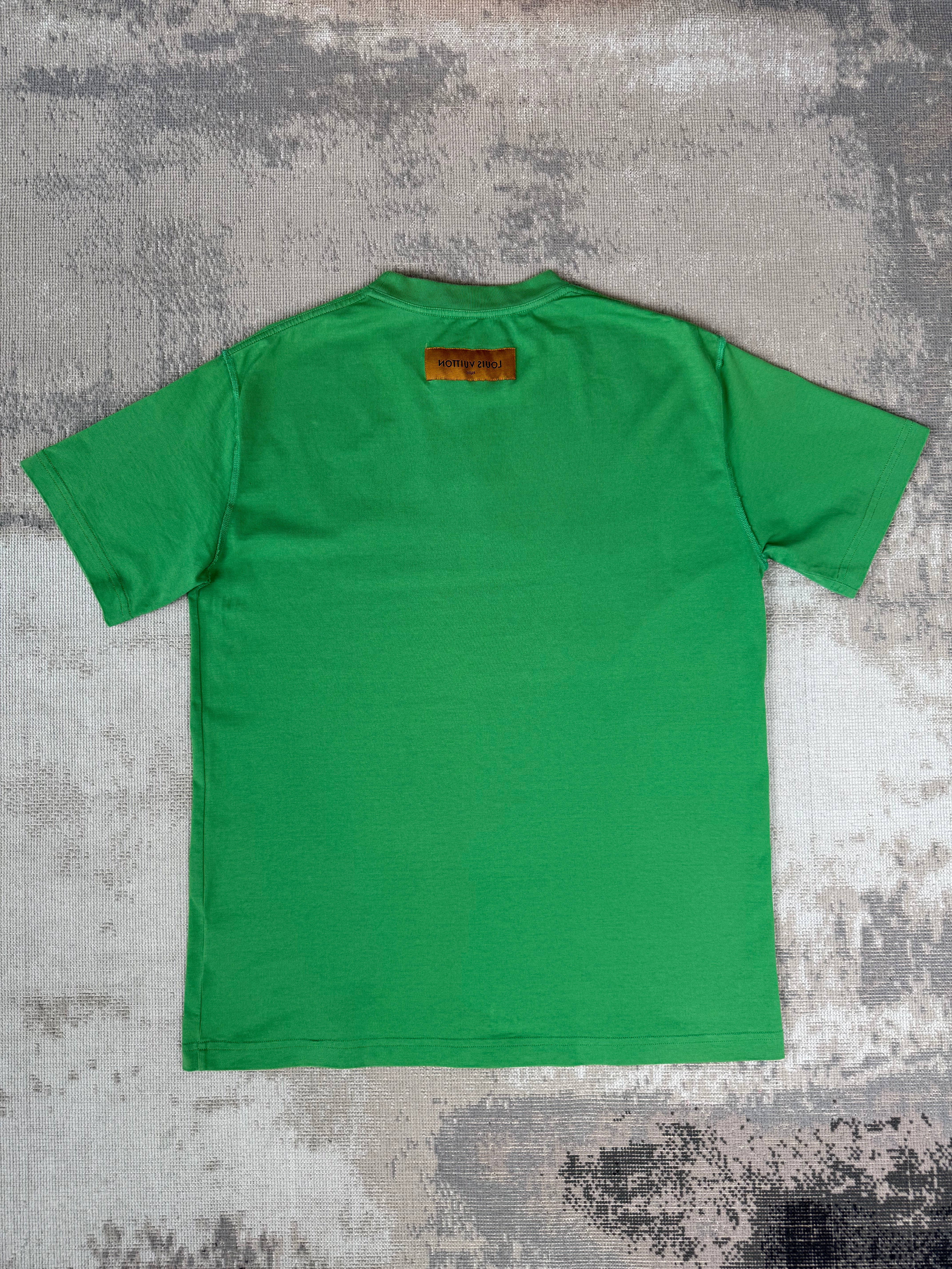 Louis Vuitton Embossed T-Shirt - Green Louis Vuitton