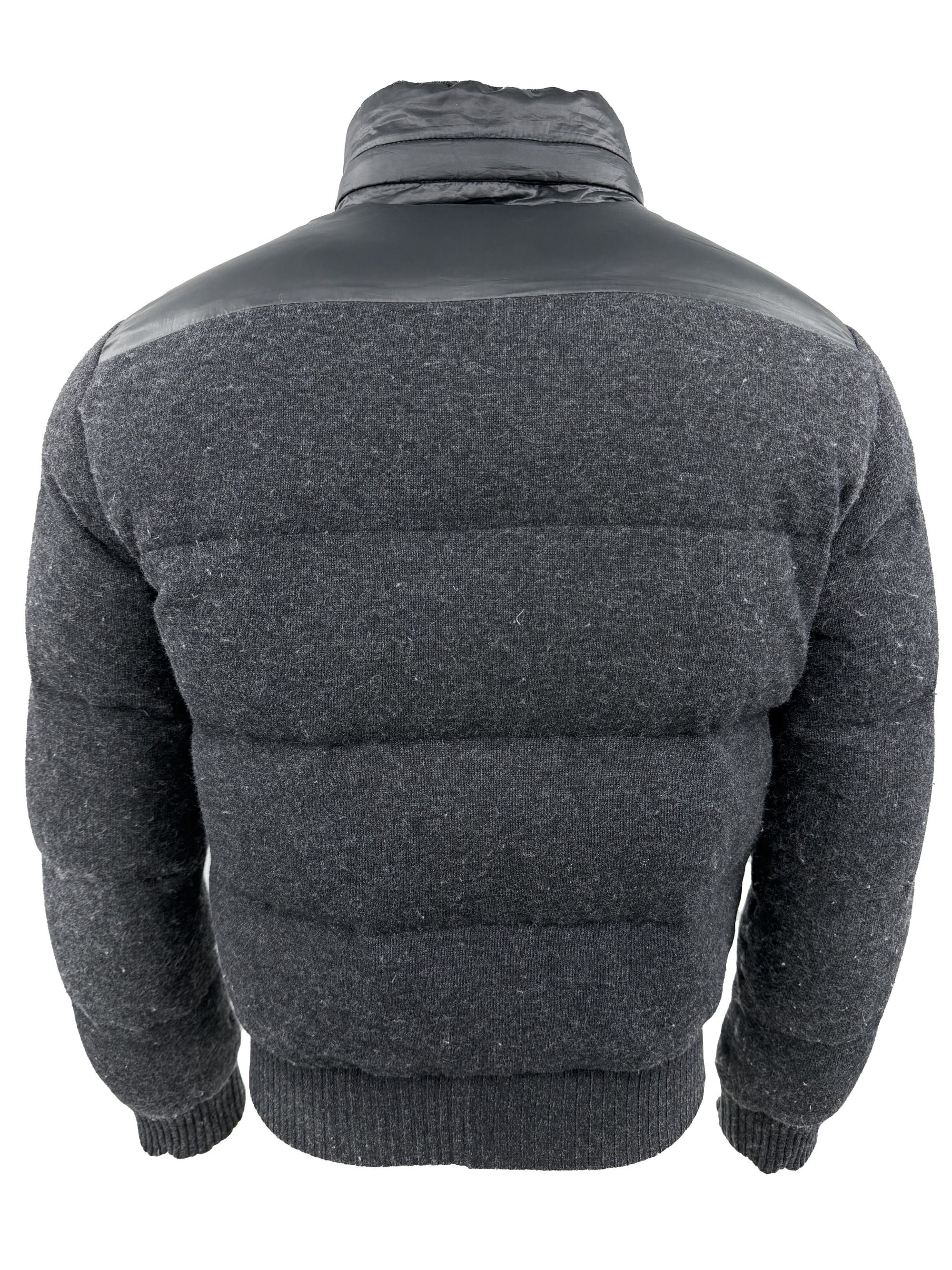 Fendi Wool Down Jacket - Grey Fendi