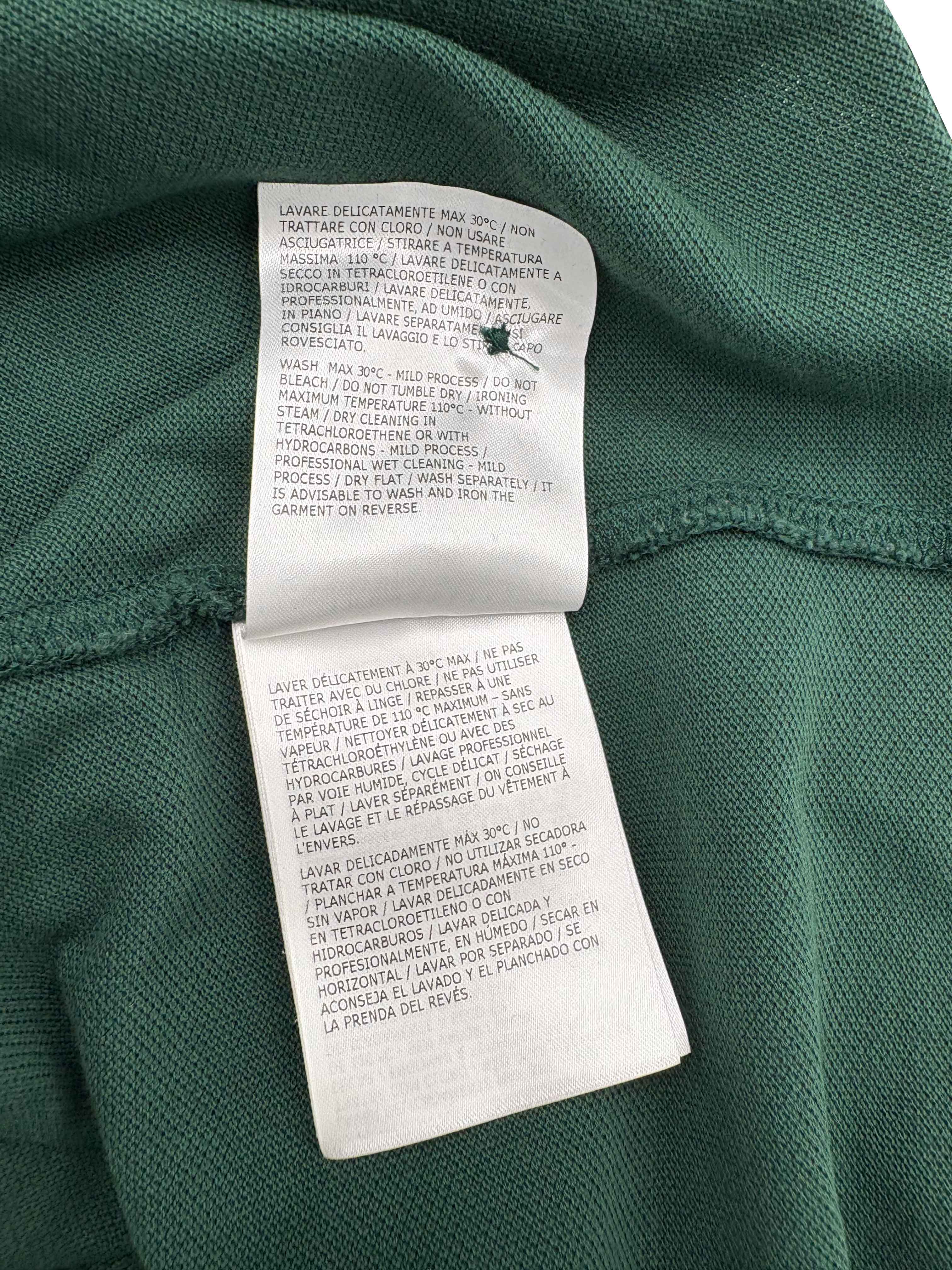 Moncler Logo Patch Polo - Green Moncler