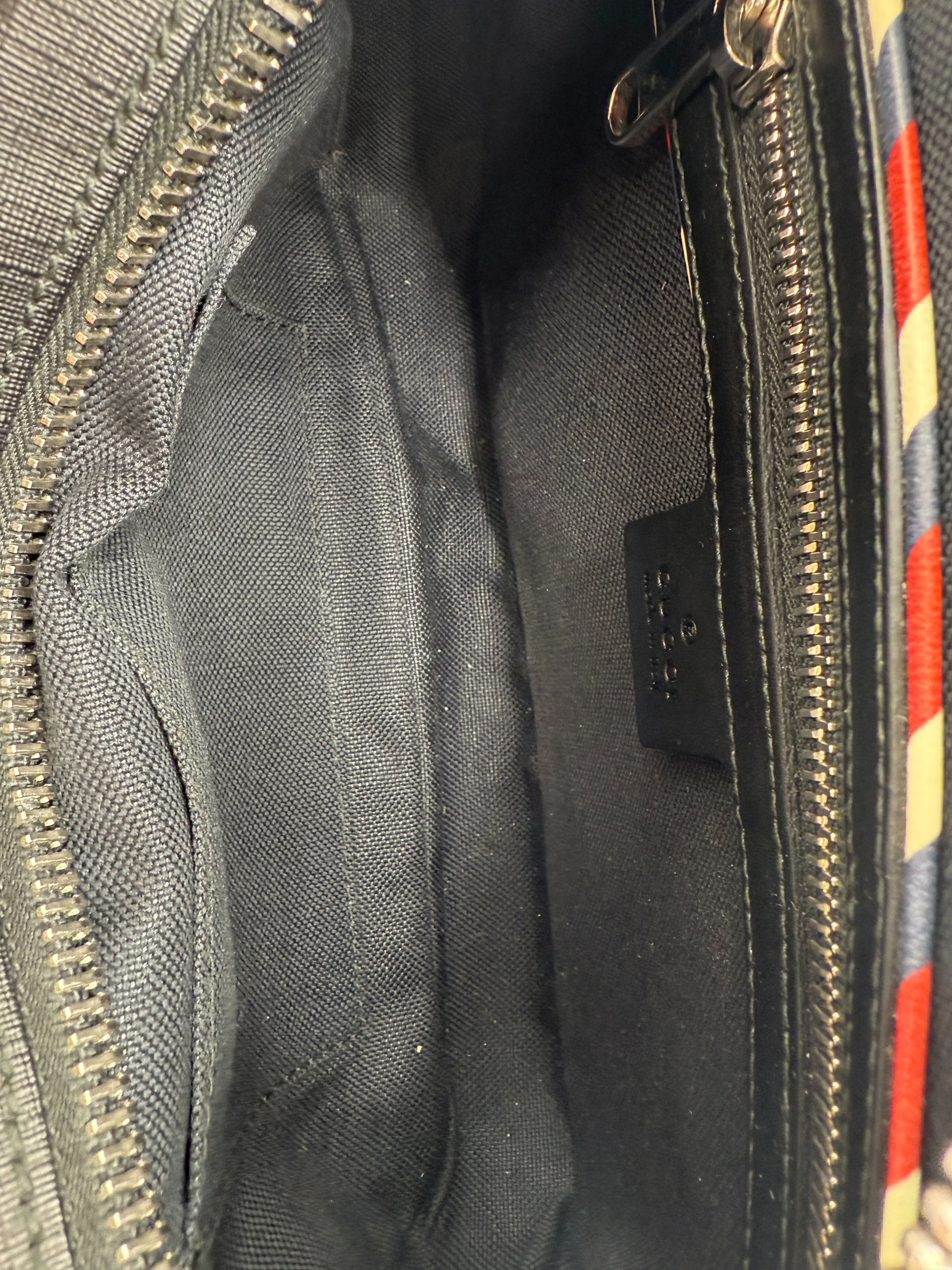 Gucci GG Supreme Night Courier Belt Bag - Grey Gucci