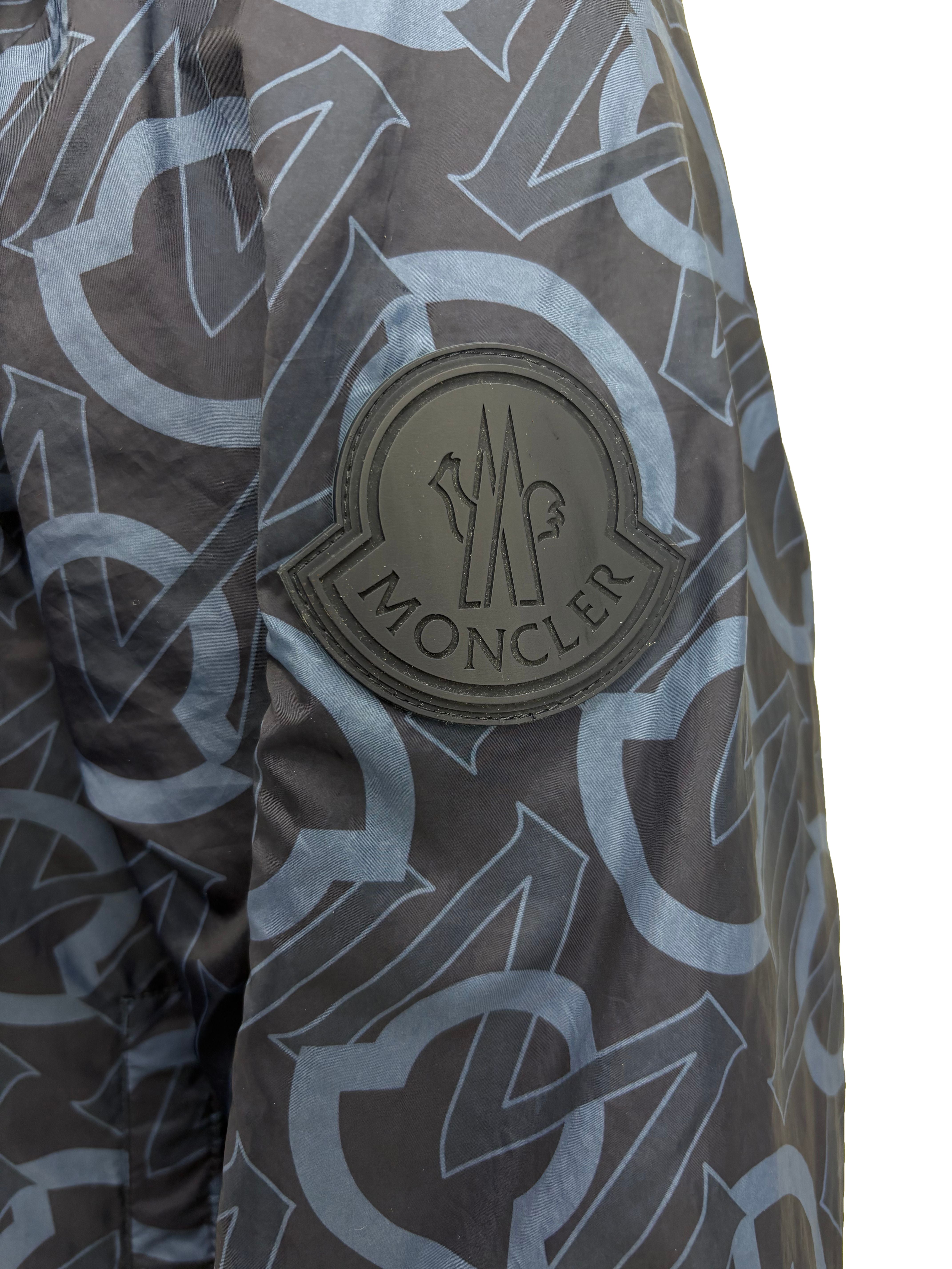 Moncler Logo Cretes Reversible Jacket - Navy Moncler