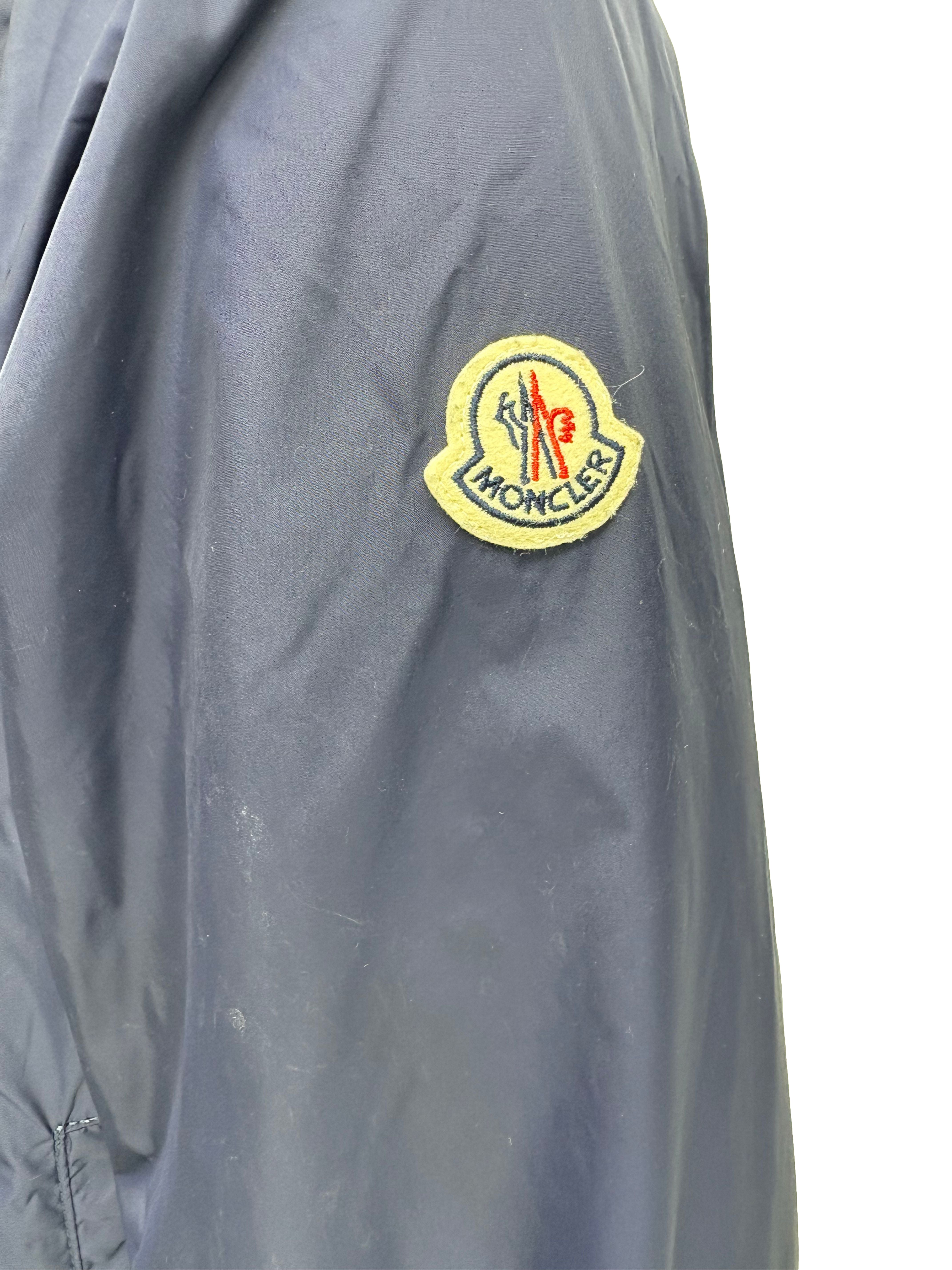 Moncler Logo Cretes Reversible Jacket - Navy Moncler
