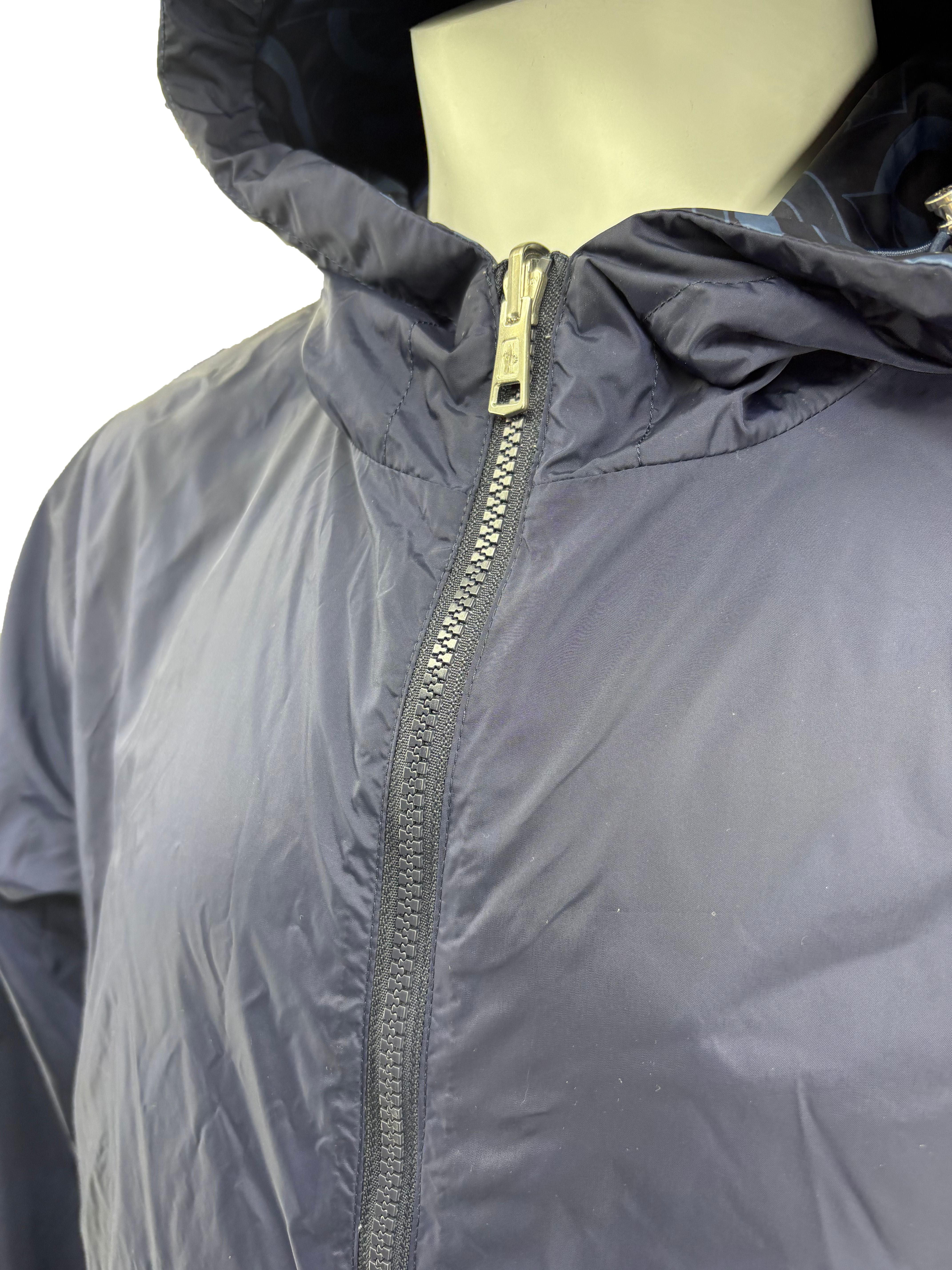 Moncler Logo Cretes Reversible Jacket - Navy Moncler