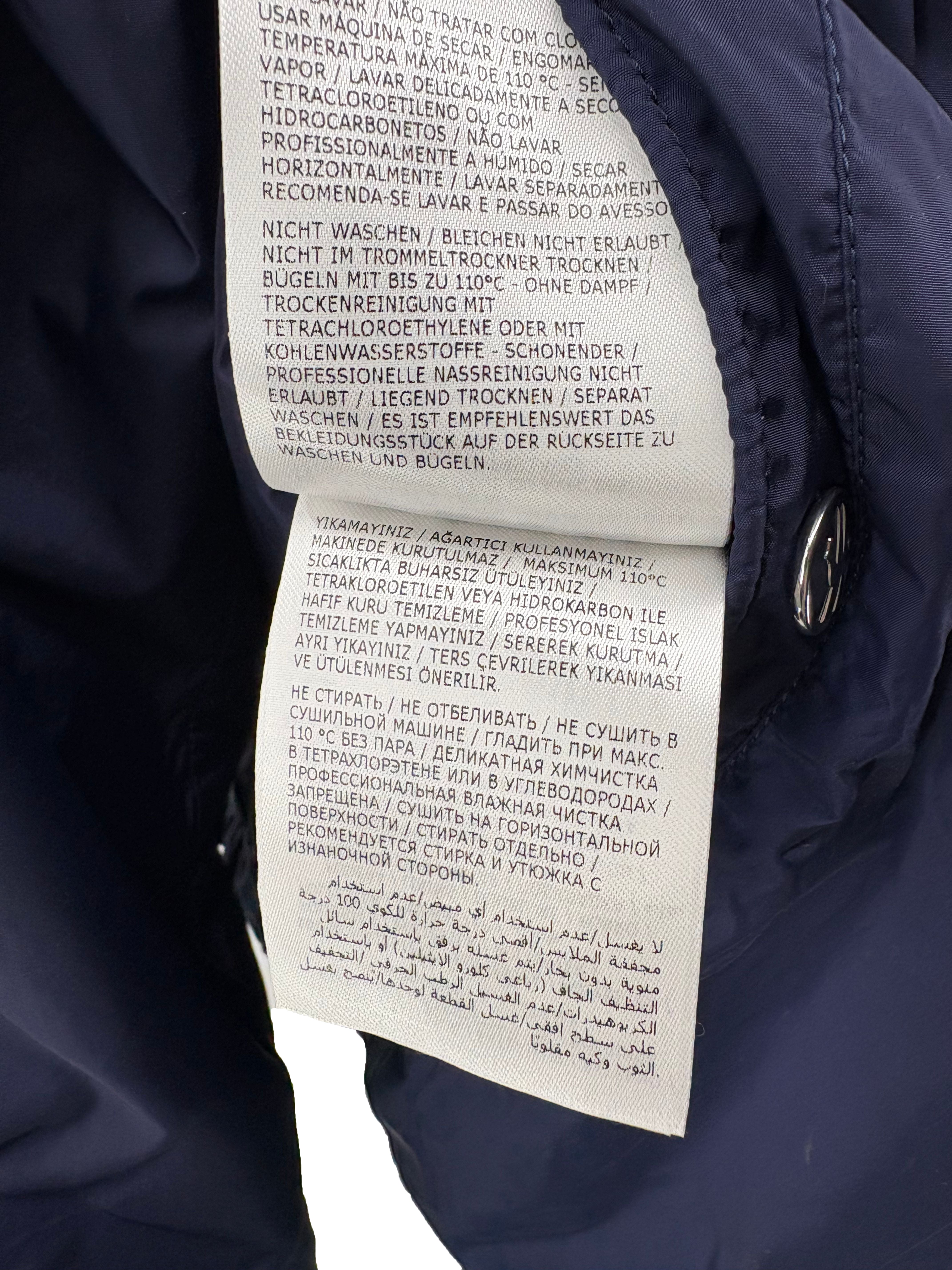 Moncler Logo Cretes Reversible Jacket - Navy Moncler