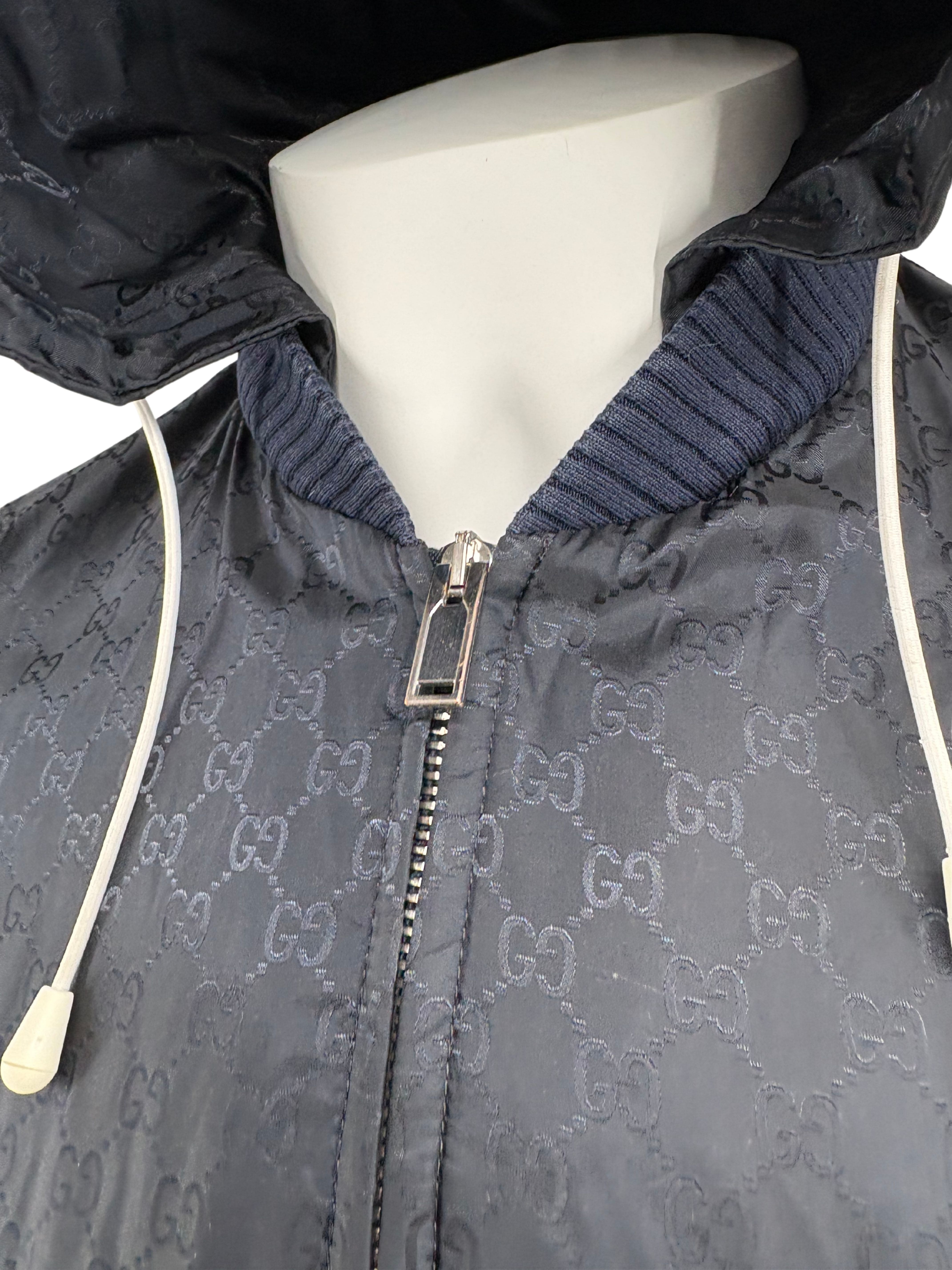 Gucci GG Nylon Jacket - Navy Gucci