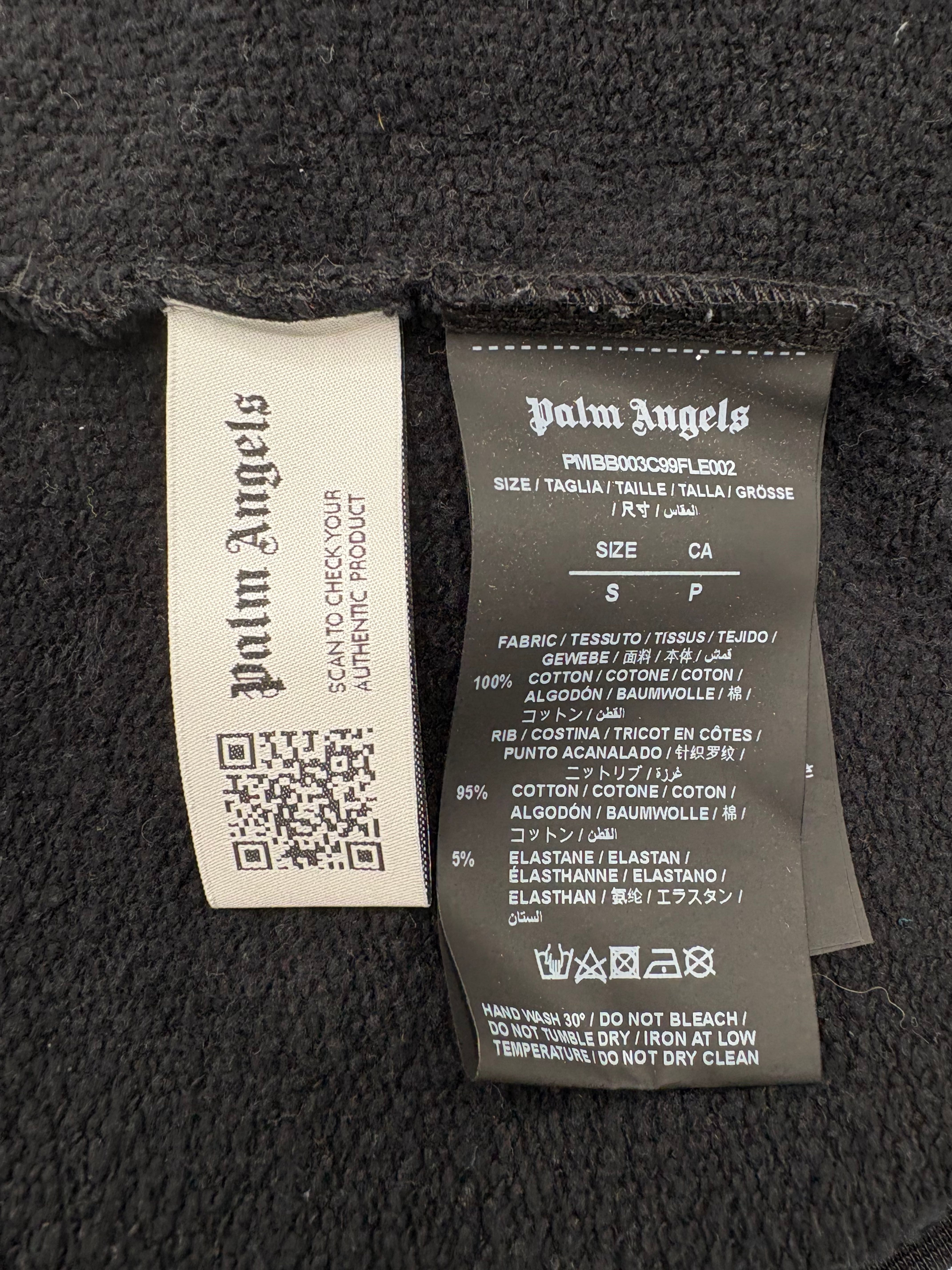 Palm Angels Spray London Hoodie - Black Palm Angels