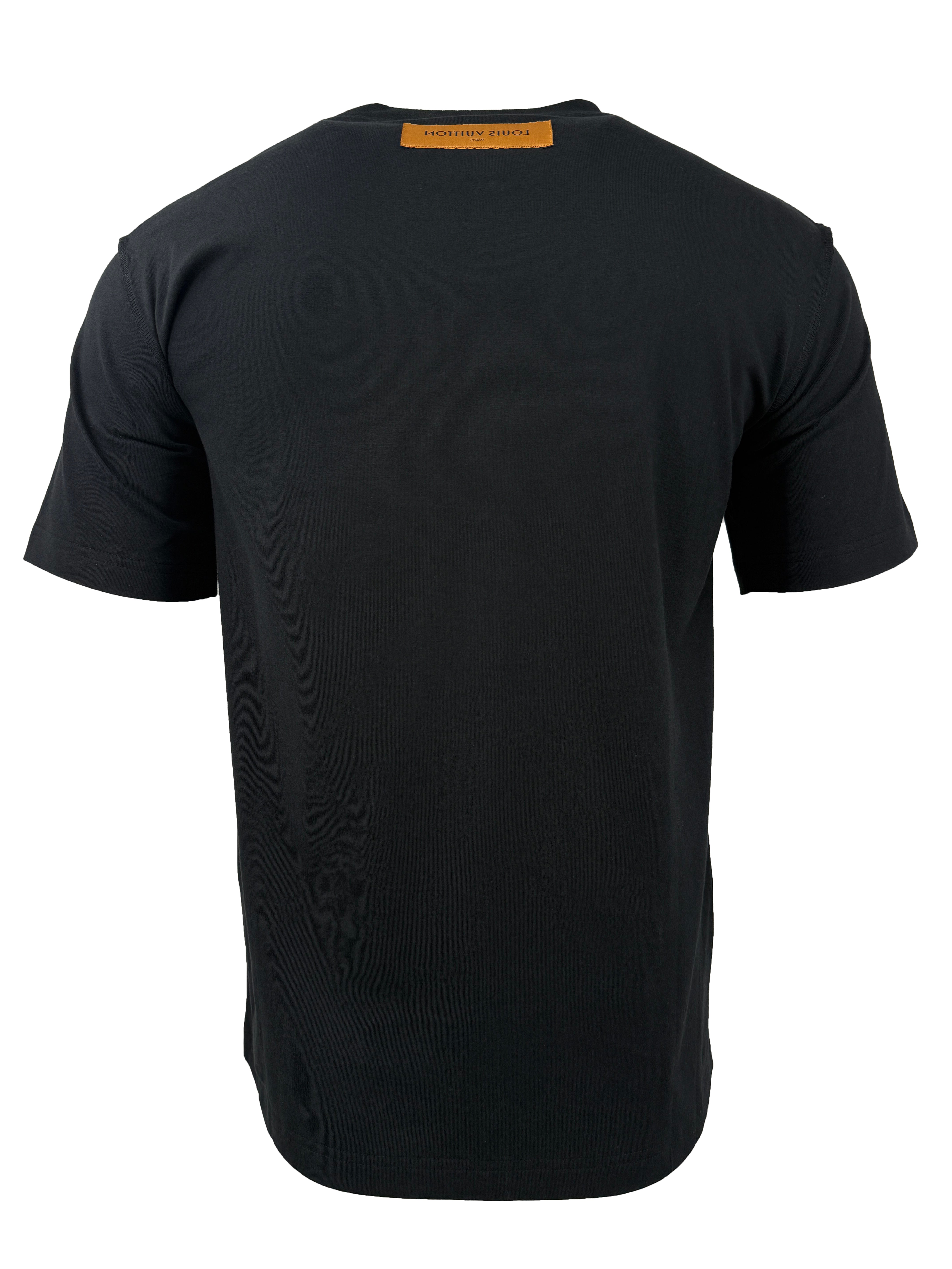 Louis Vuitton Embossed LV T-Shirt - Black (Unused) Louis Vuitton