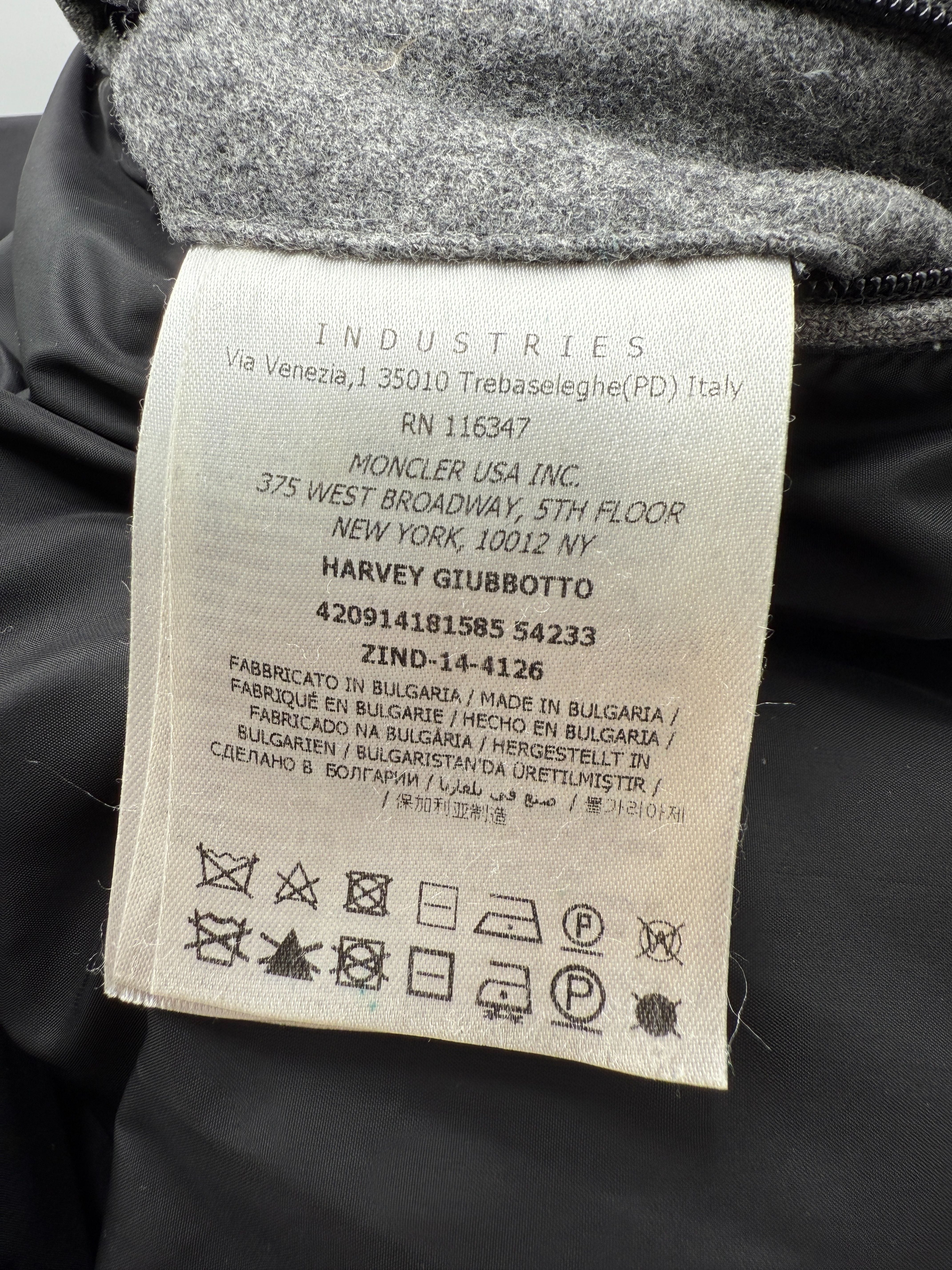 Moncler Harvey Down Jacket - Grey Moncler