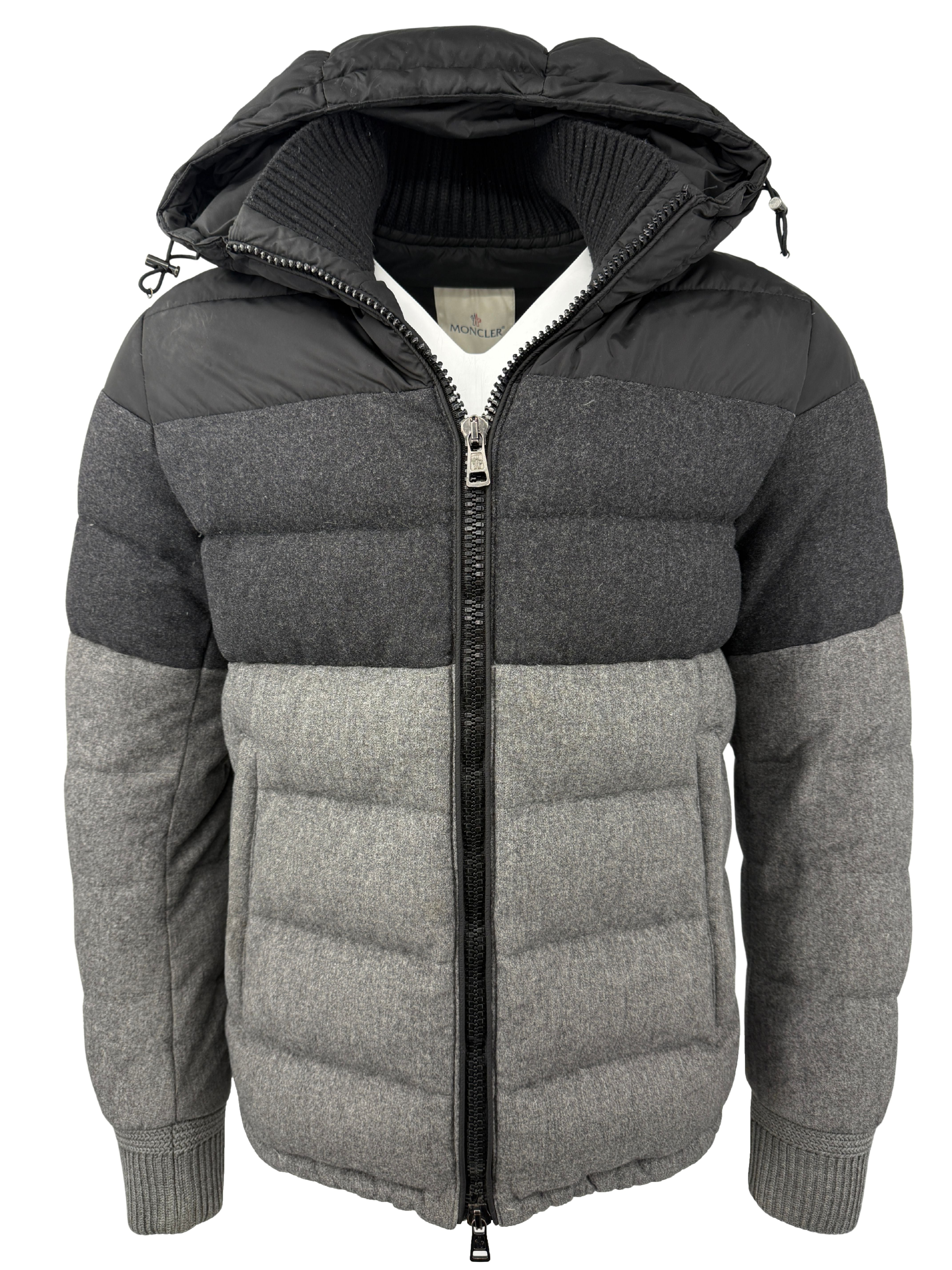 Moncler Harvey Down Jacket - Grey Moncler