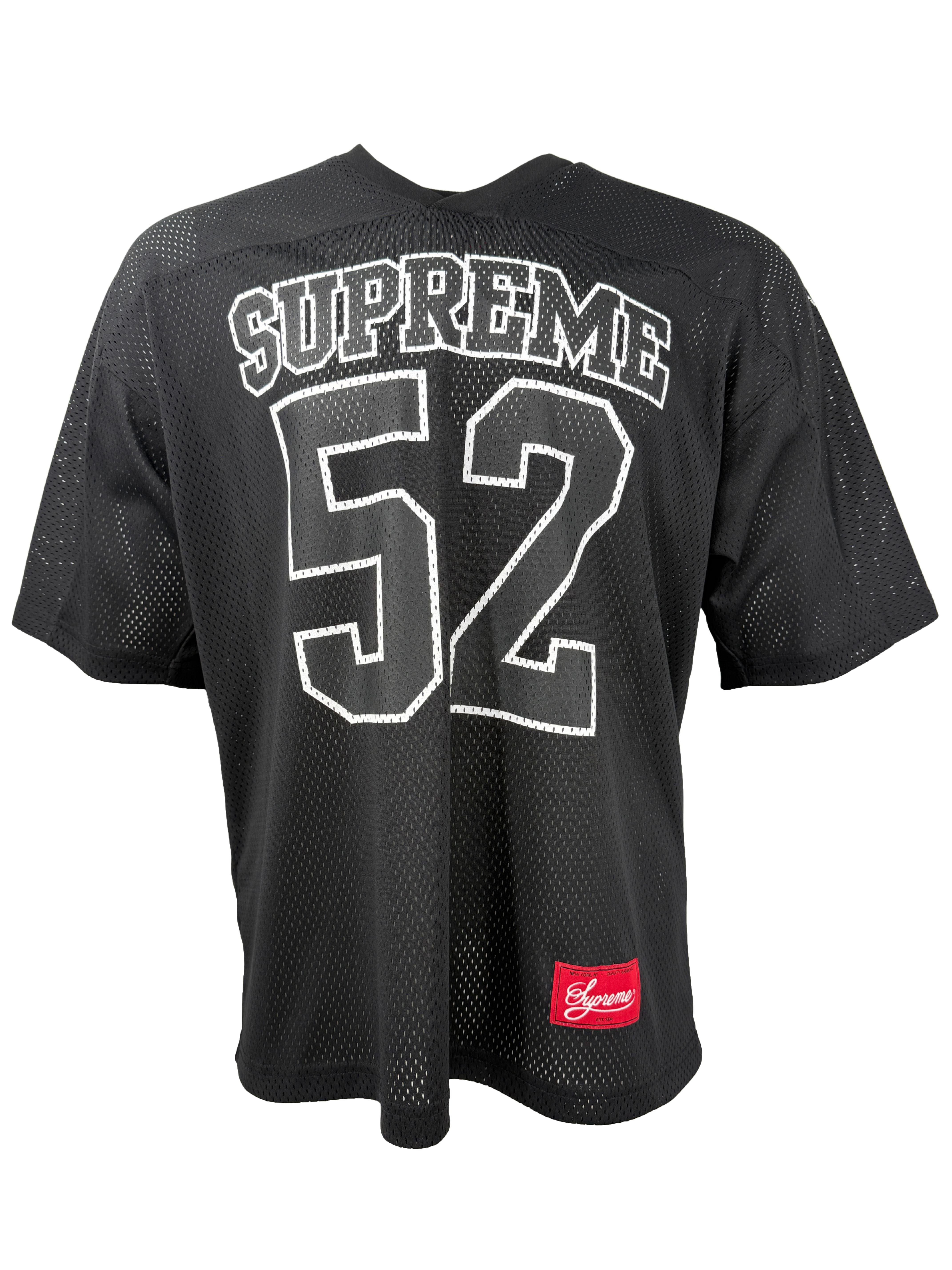 Supreme Spiderweb Jersey - Black Supreme