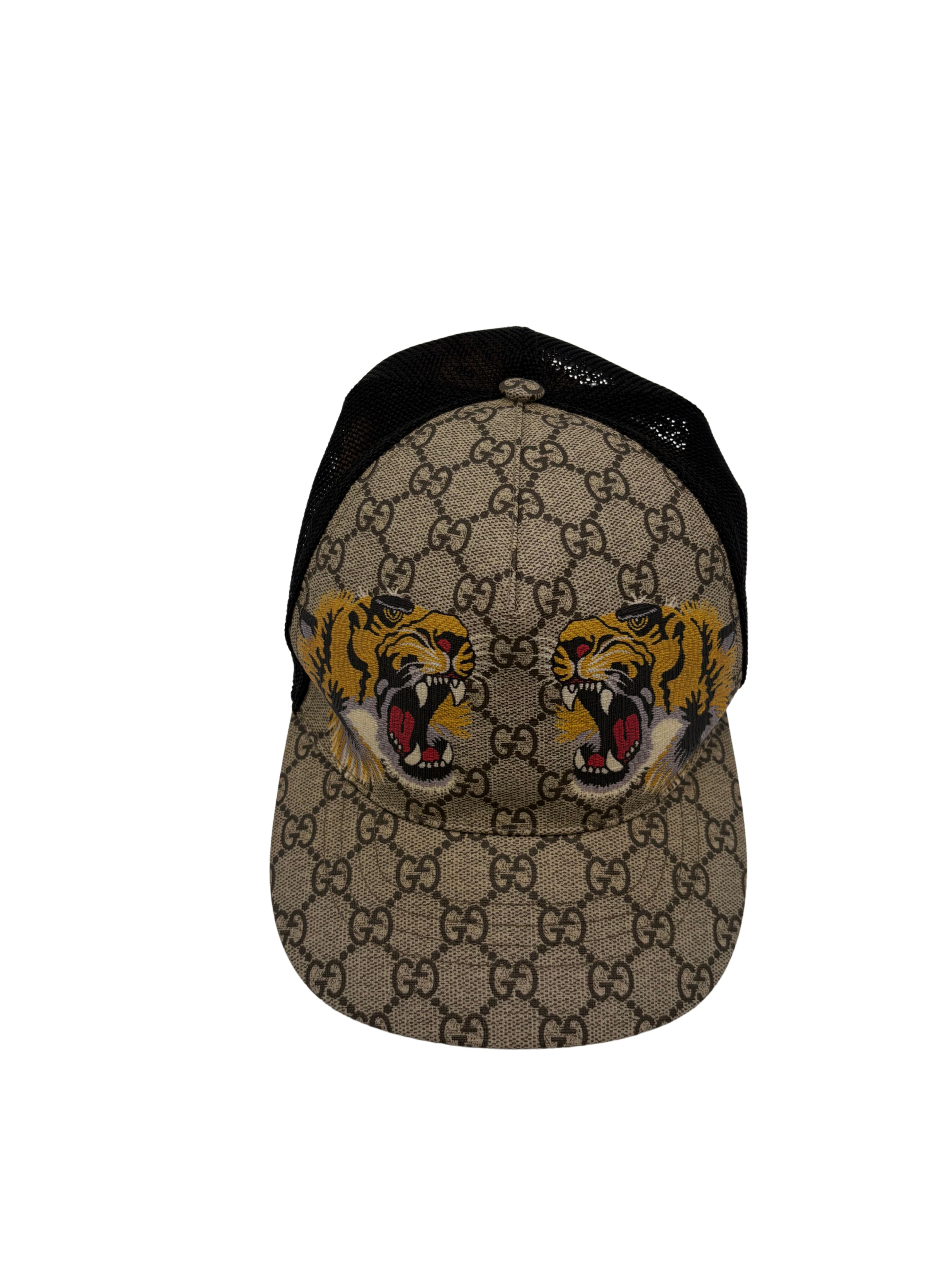 Gucci GG Logo Monogram Tiger Cap Gucci