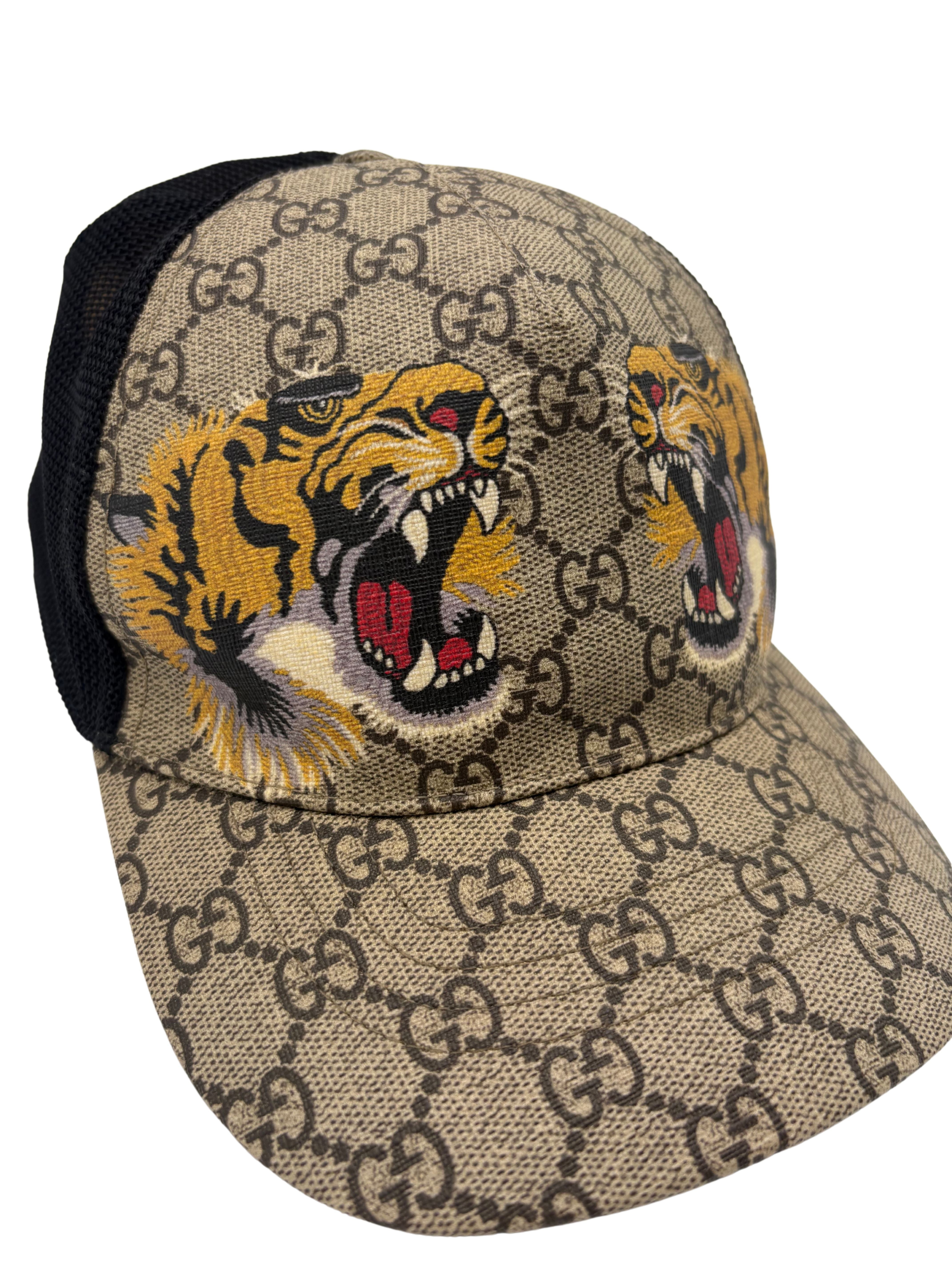 Gucci GG Logo Monogram Tiger Cap Gucci