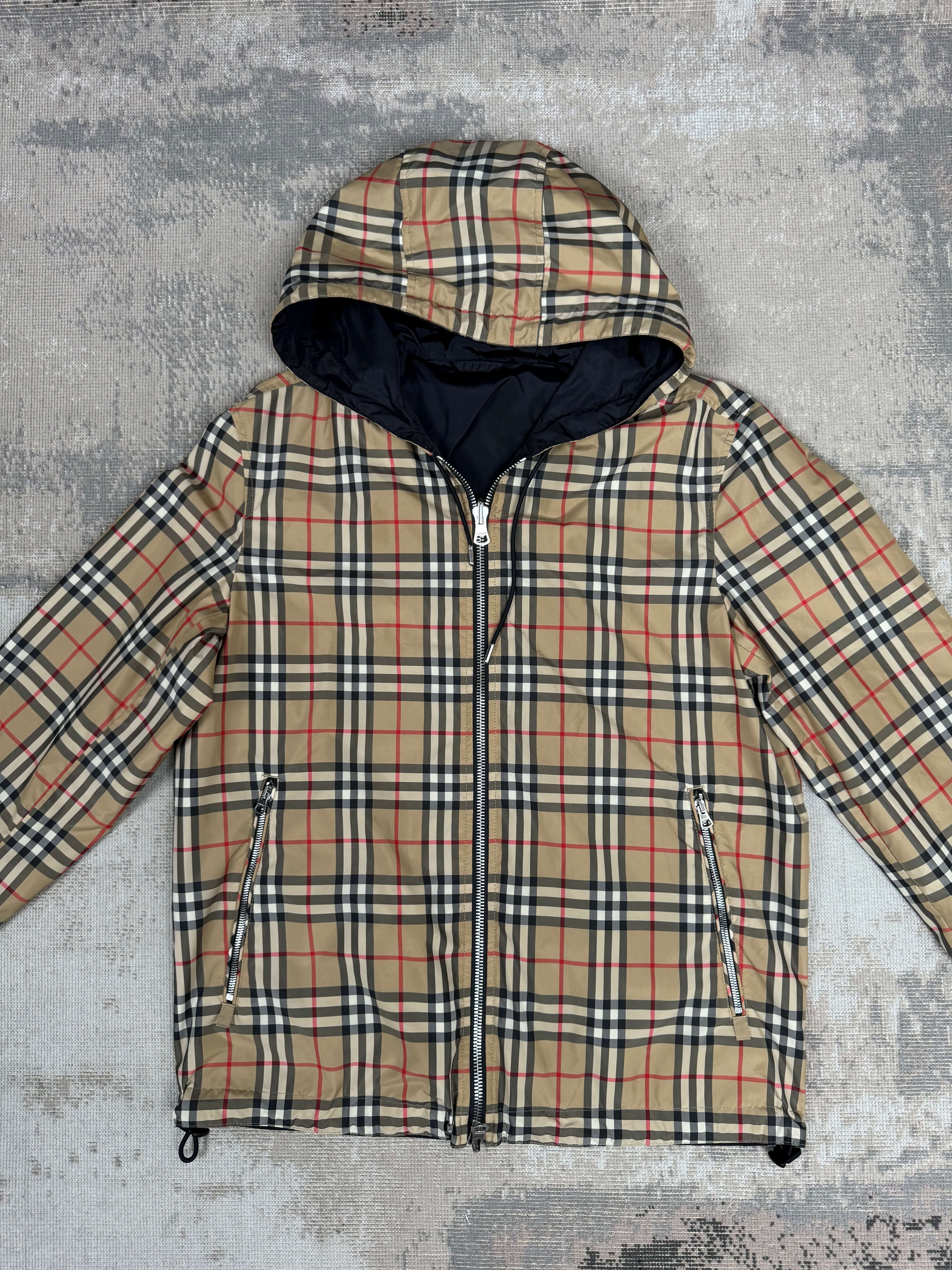 Burberry Reversible Windbreaker - Black