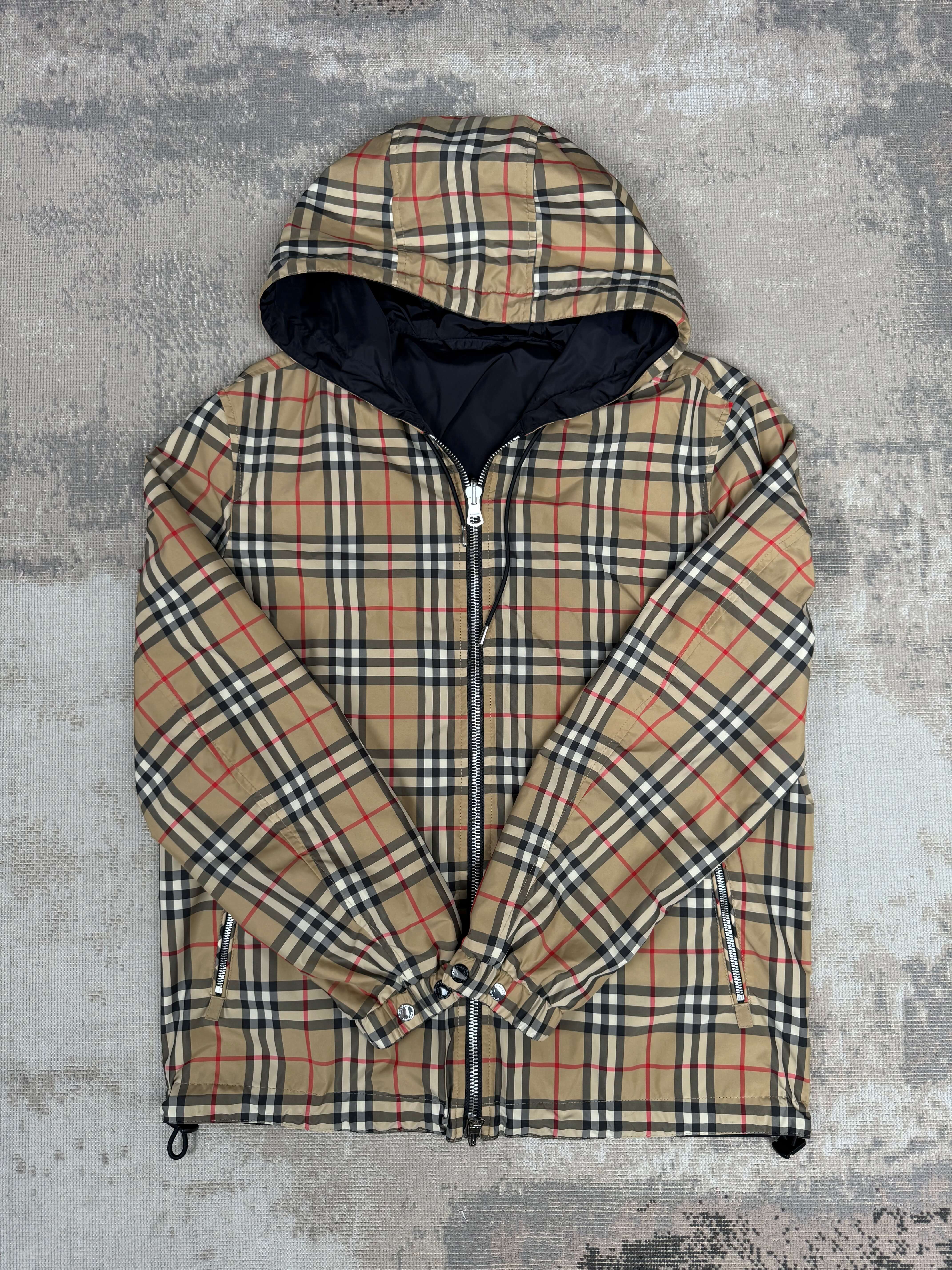 Burberry Reversible Windbreaker - Black