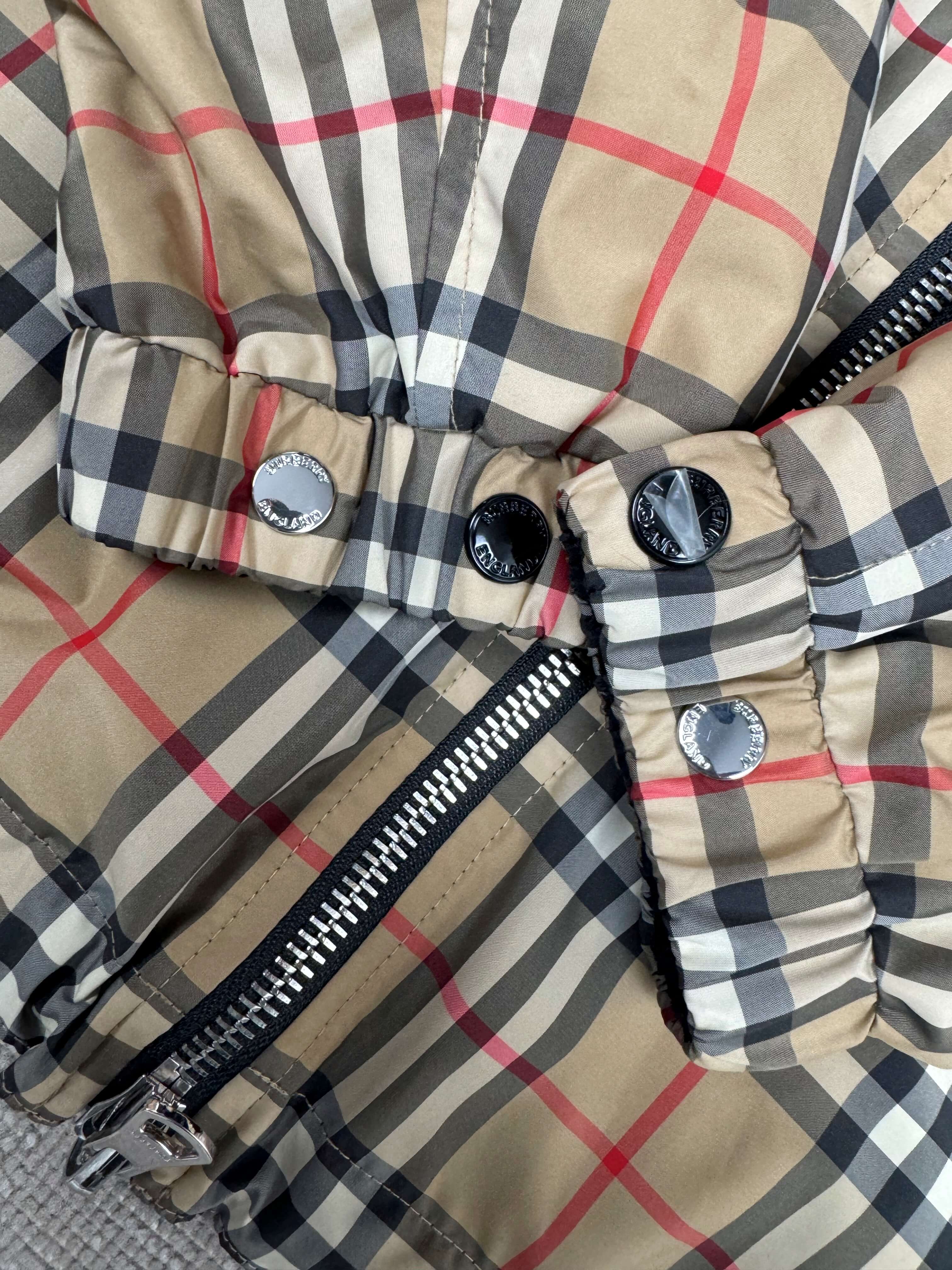 Burberry Reversible Windbreaker - Black