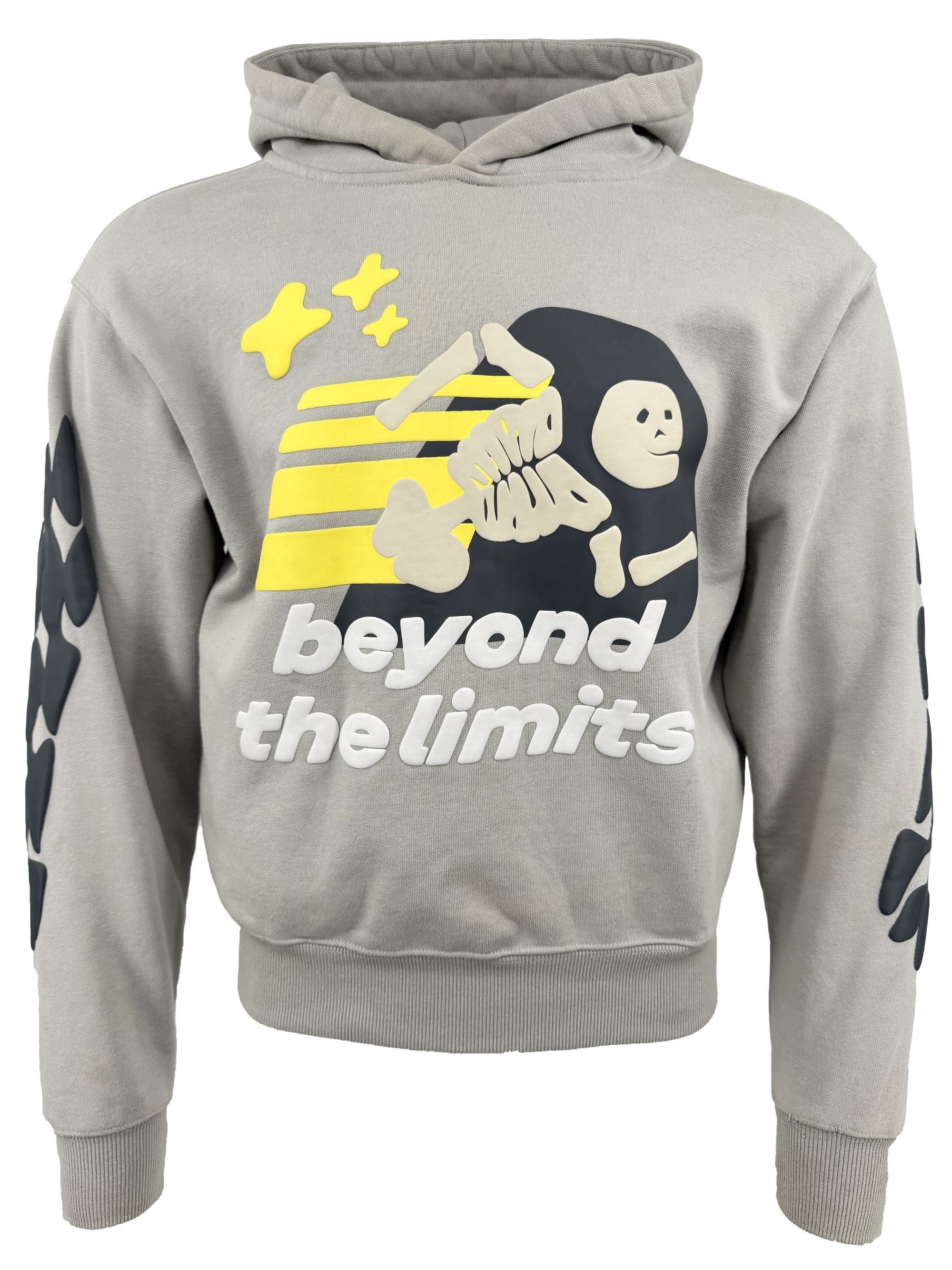 Broken Planet Beyond The Limits Hoodie - Grey Broken Planet