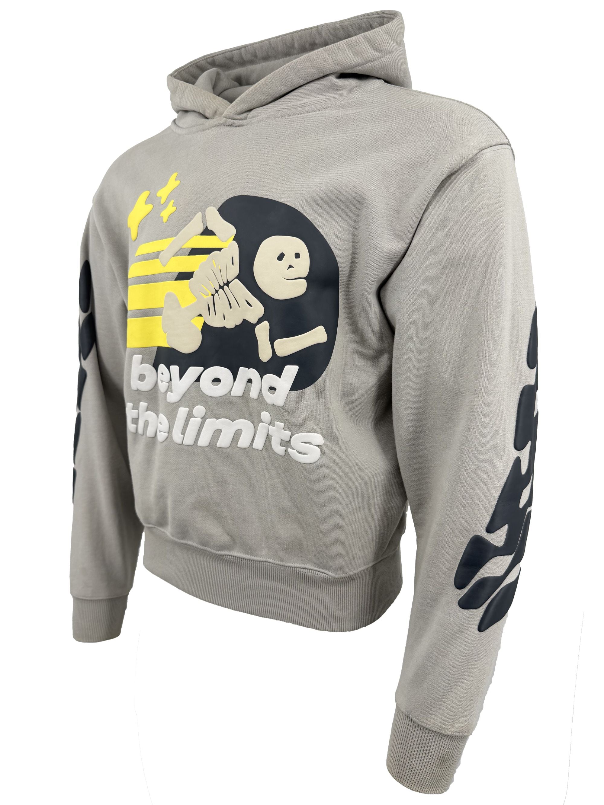 Broken Planet Beyond The Limits Hoodie - Grey Broken Planet