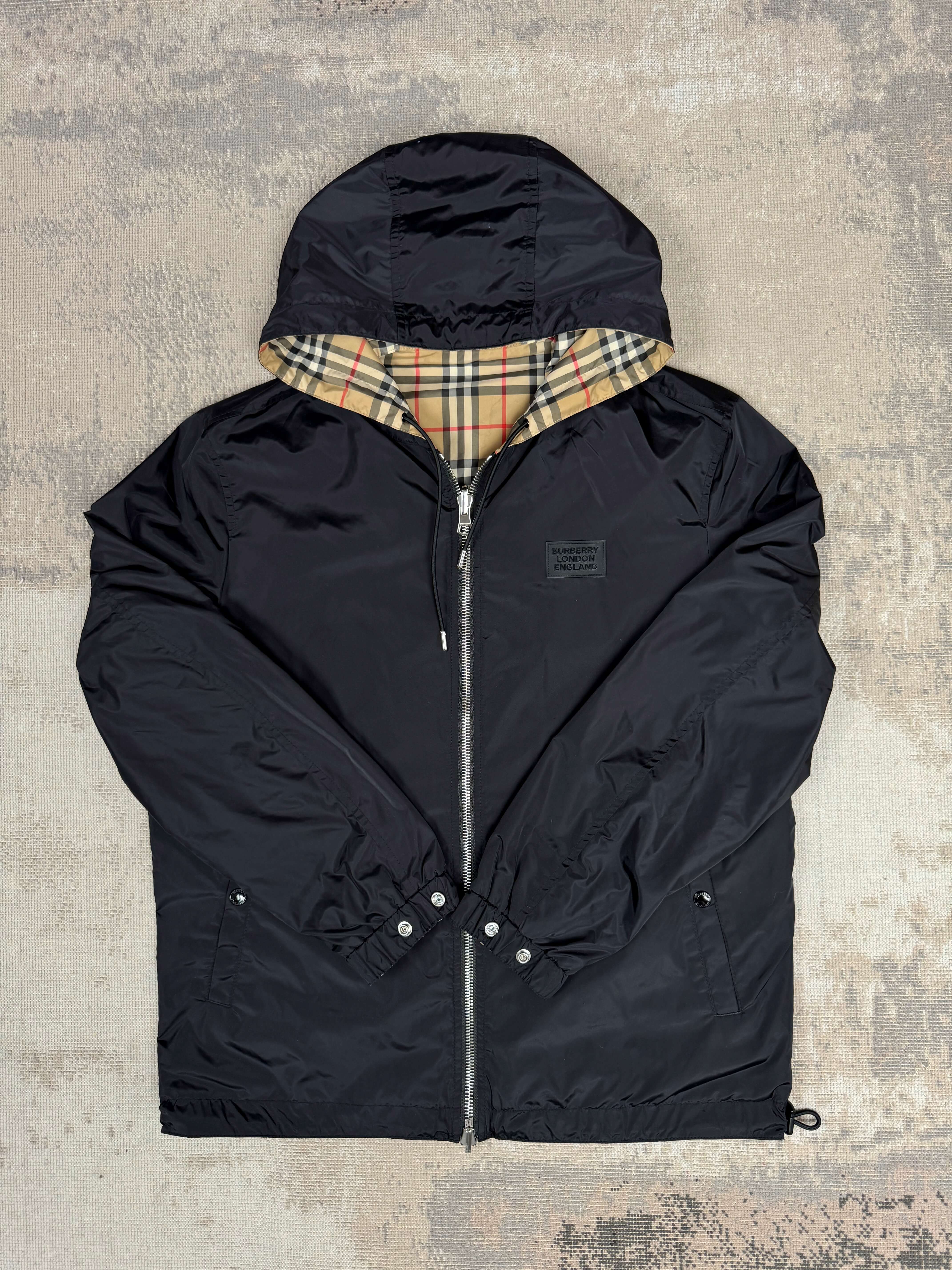 Burberry Reversible Windbreaker - Black