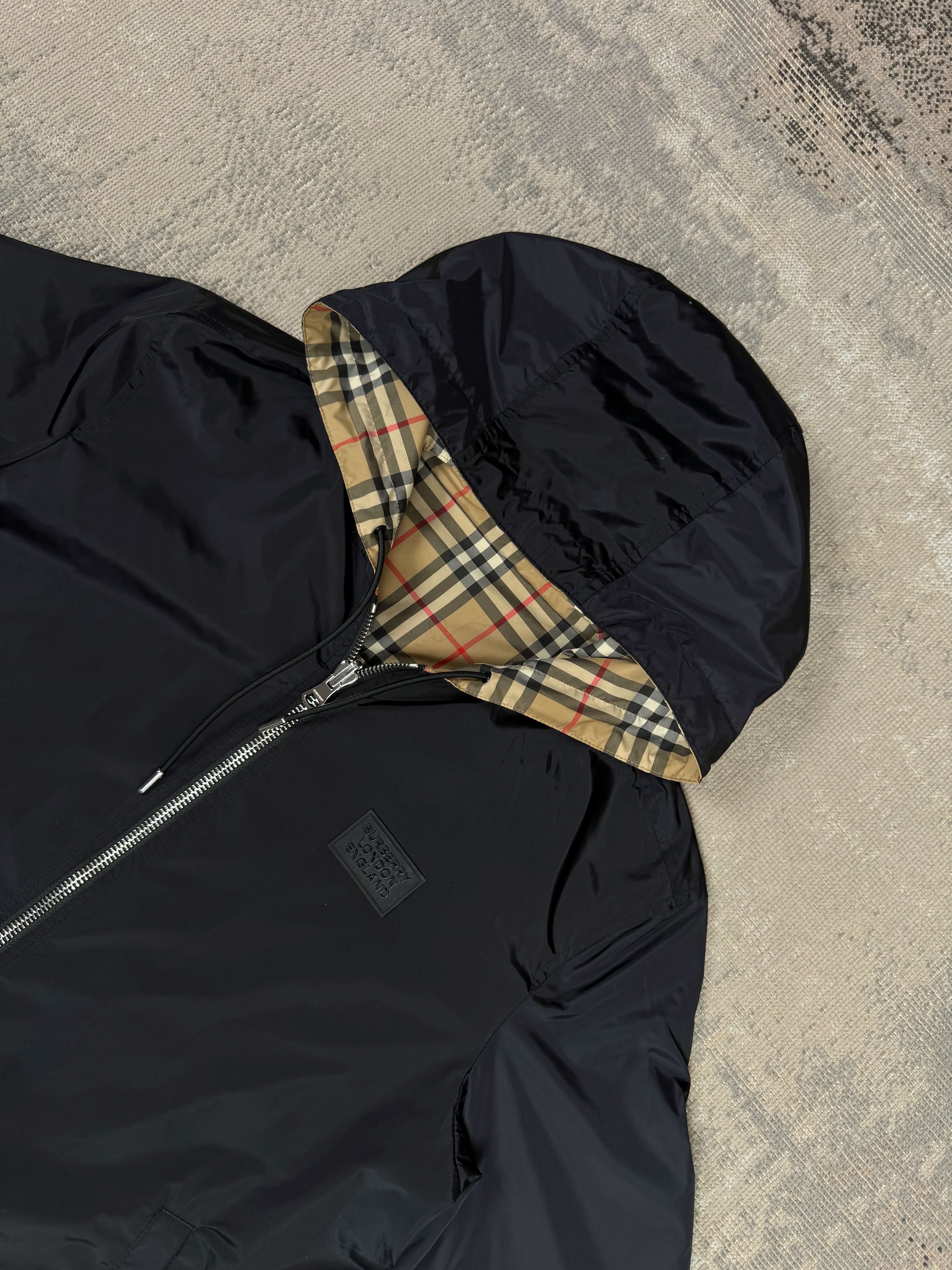 Burberry Reversible Windbreaker - Black