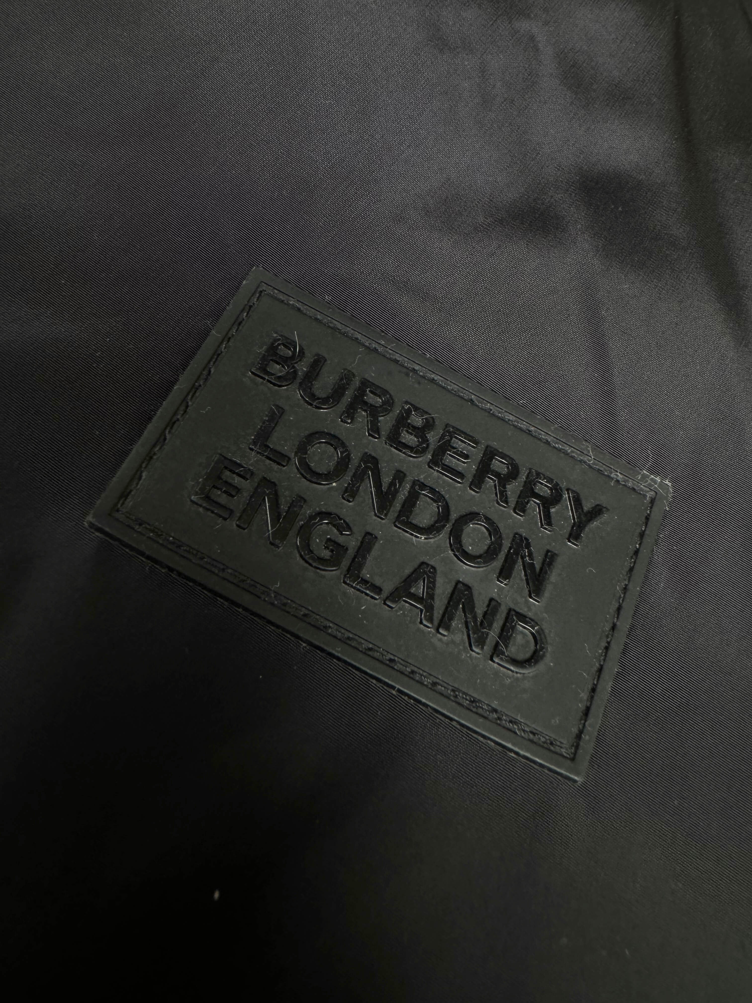 Burberry Reversible Windbreaker - Black