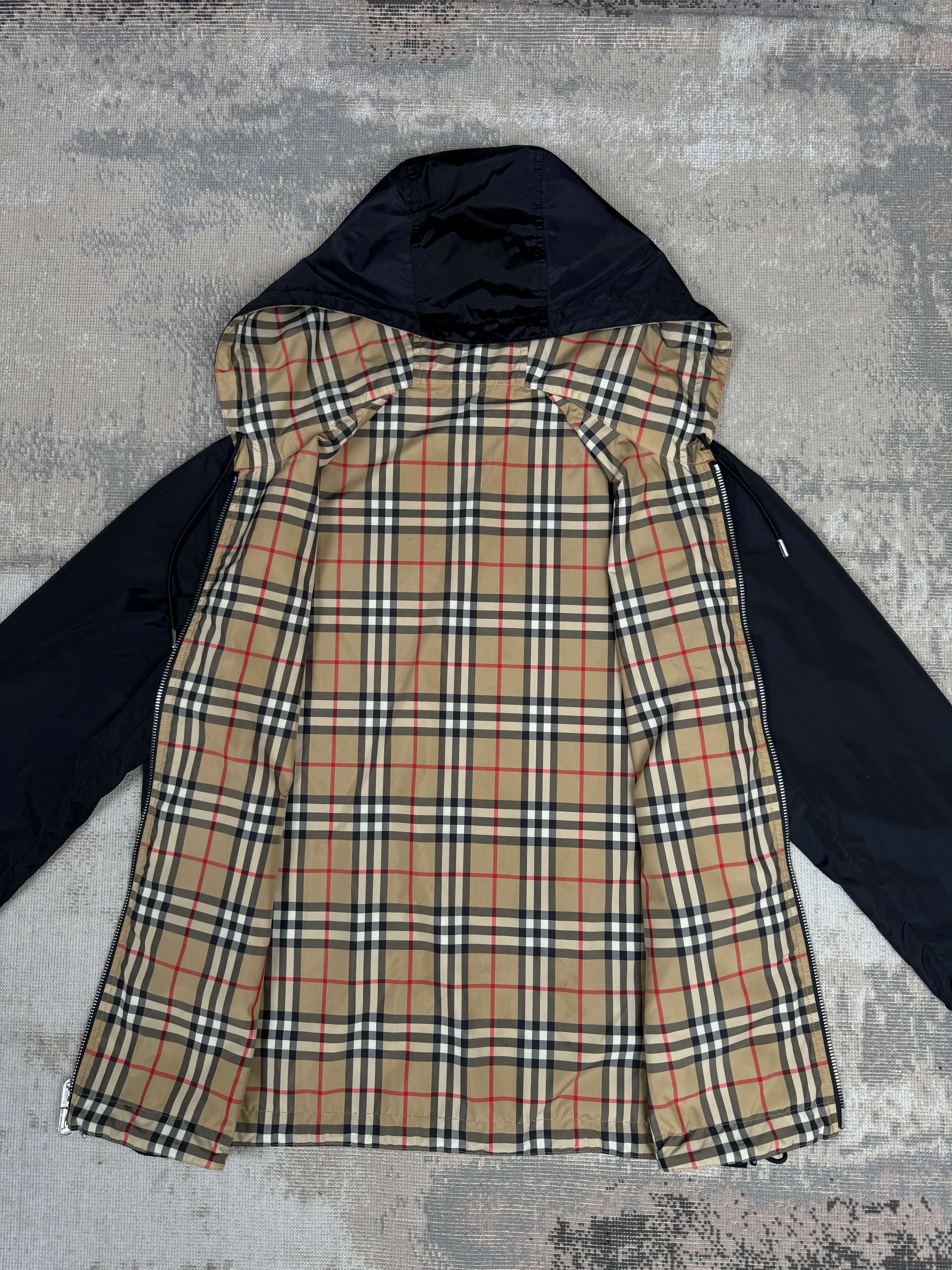 Burberry Reversible Windbreaker - Black