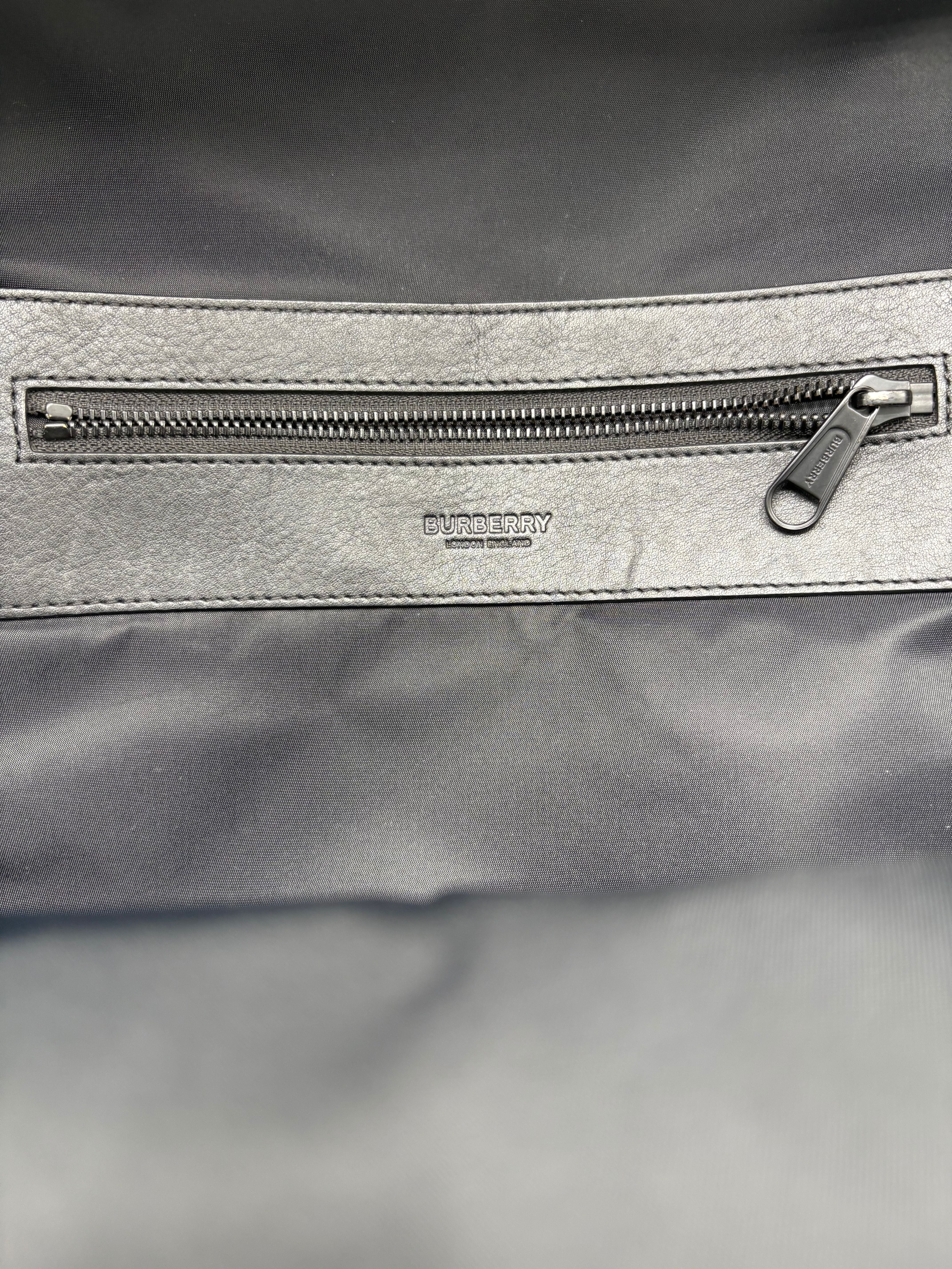 Burberry Monogram Backpack - Black Burberry