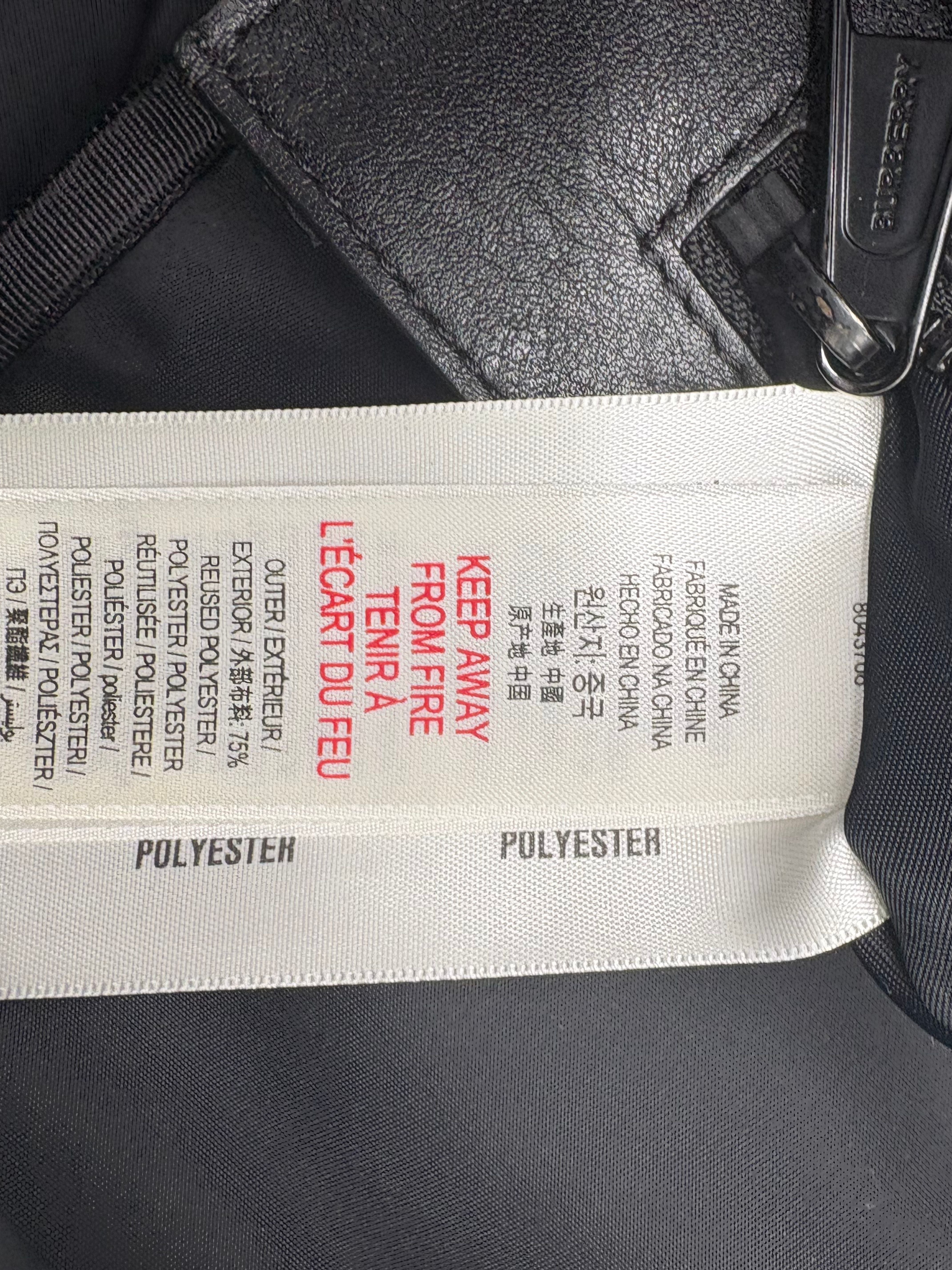 Burberry Monogram Backpack - Black Burberry