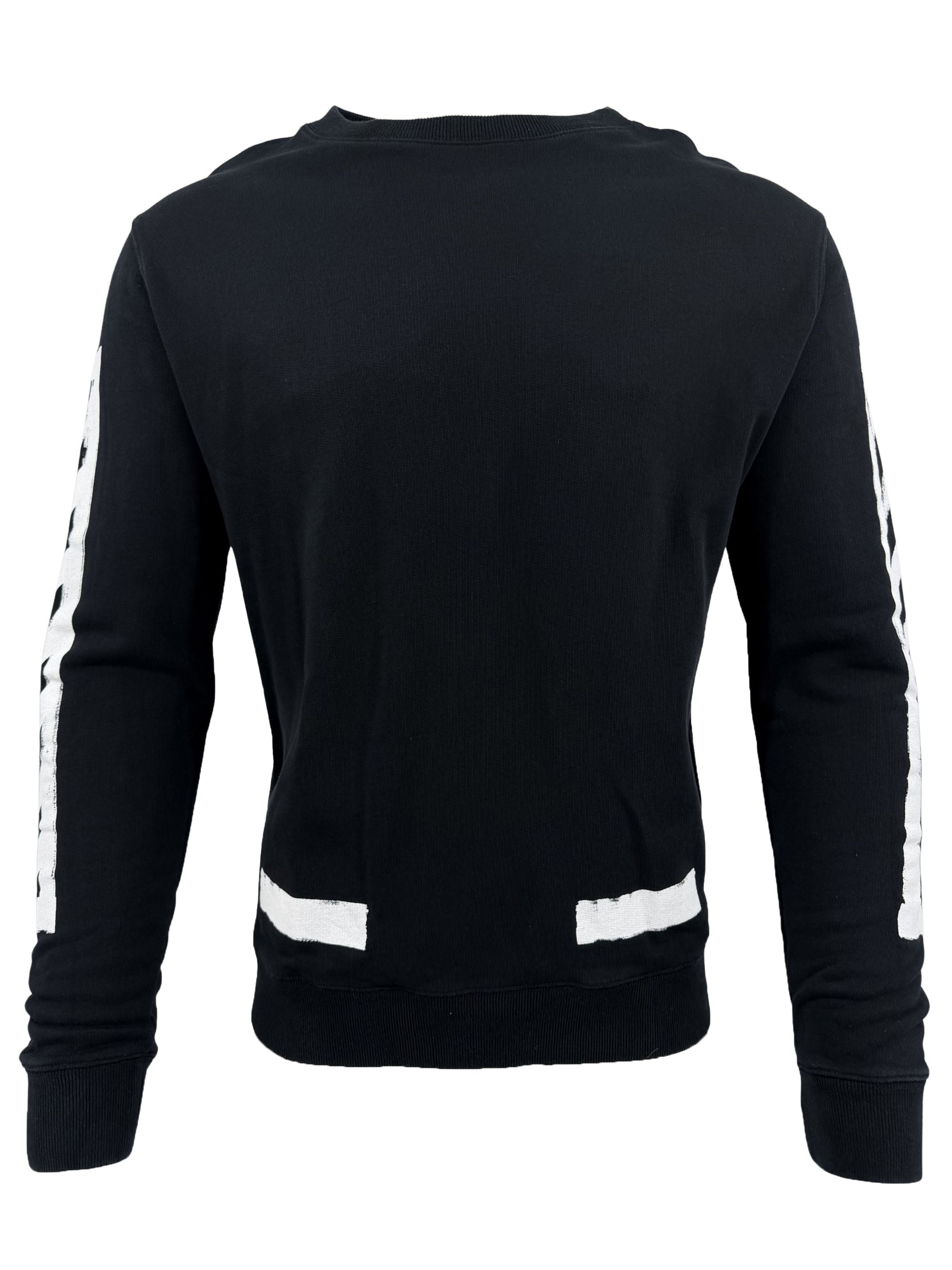 Off-White Diagonal Logo Sweatshirt - Black Off-White